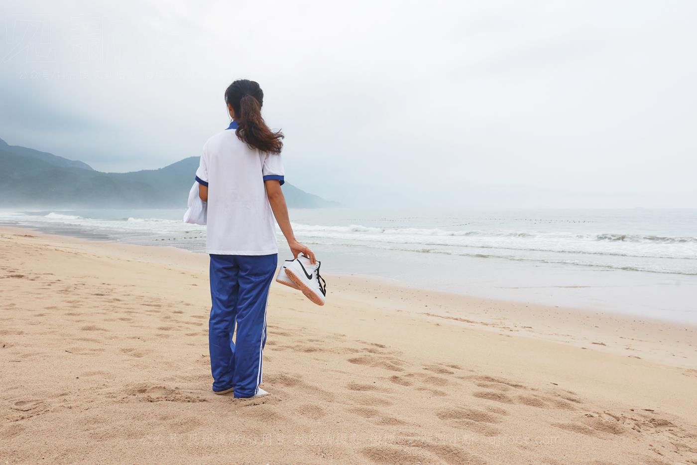 图片[62]-[见新摄影]NO.019 世界上最甜美的沙滩校园风，连海风都是甜的[252P] – 速更版-美库