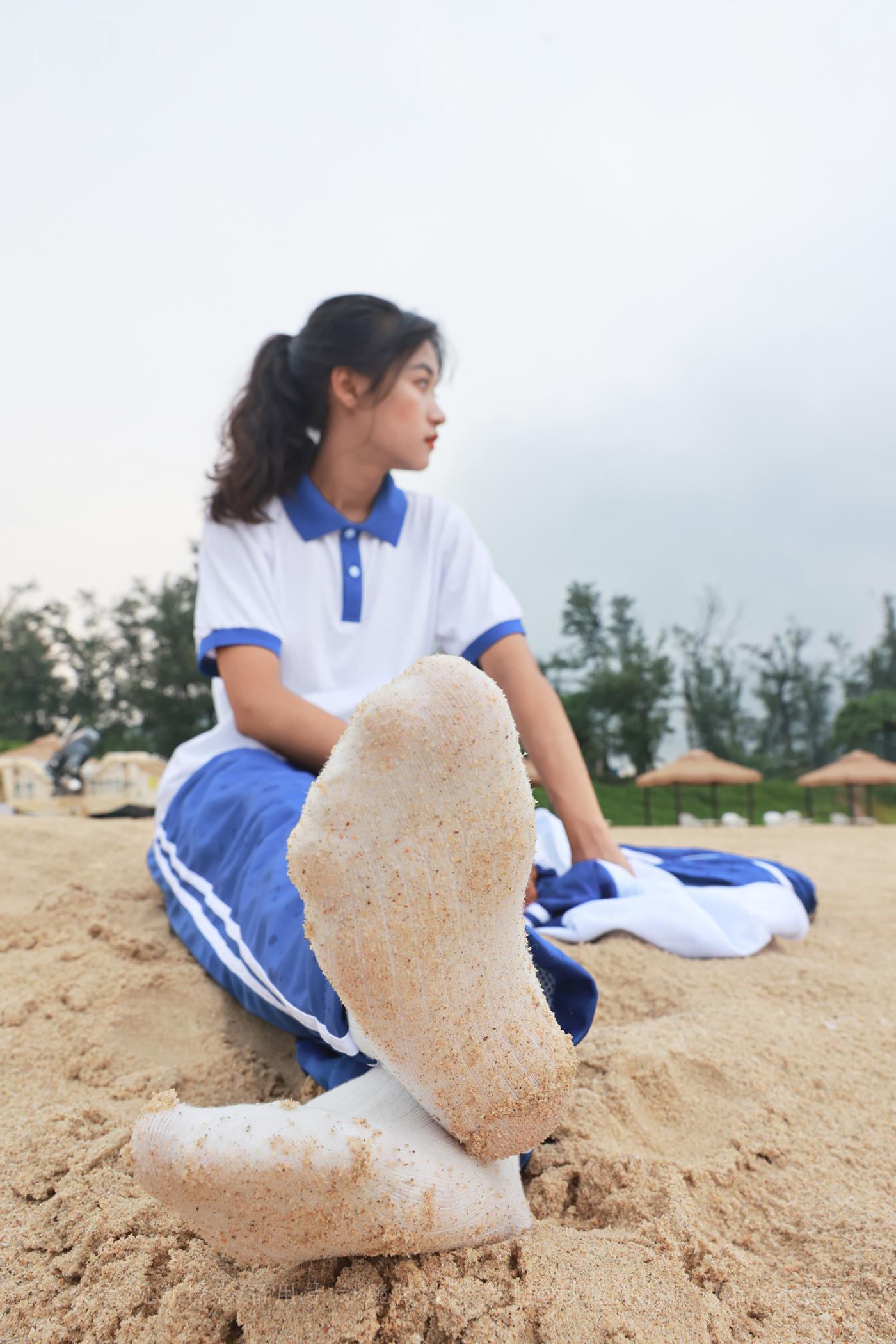 图片[67]-[见新摄影]NO.019 世界上最甜美的沙滩校园风，连海风都是甜的[252P] – 速更版-美库