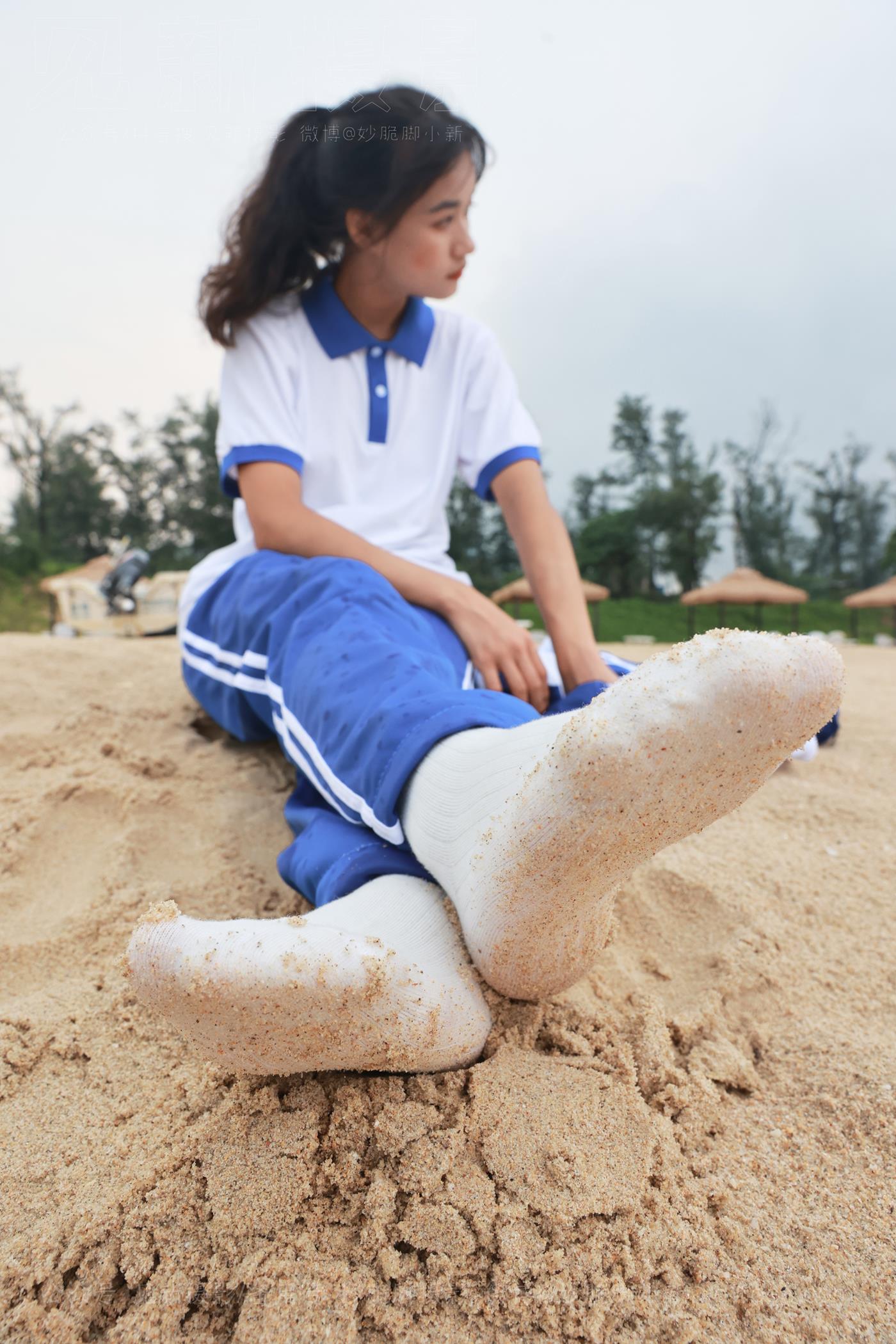 图片[68]-[见新摄影]NO.019 世界上最甜美的沙滩校园风，连海风都是甜的[252P] – 速更版-美库