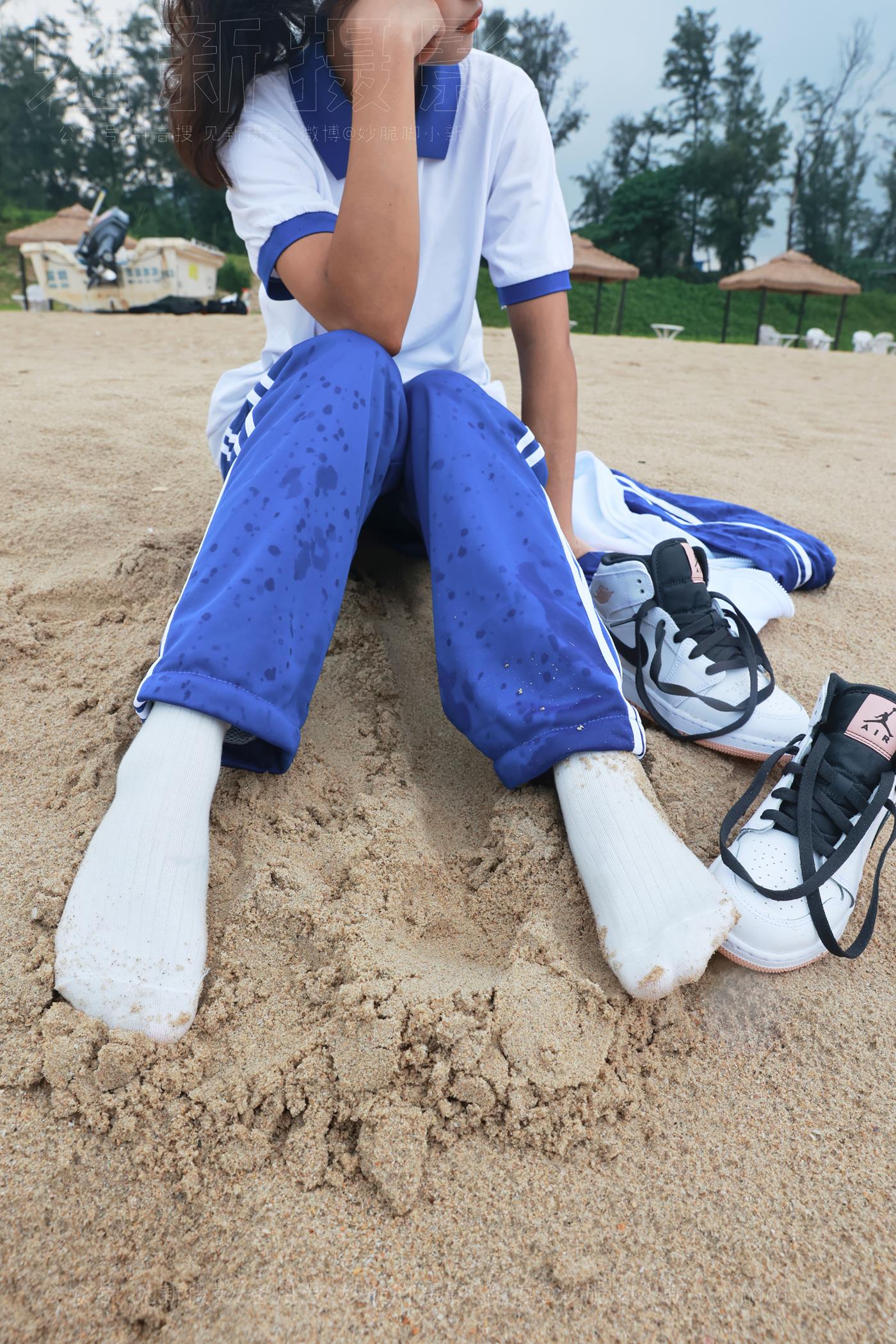 图片[70]-[见新摄影]NO.019 世界上最甜美的沙滩校园风，连海风都是甜的[252P] – 速更版-美库