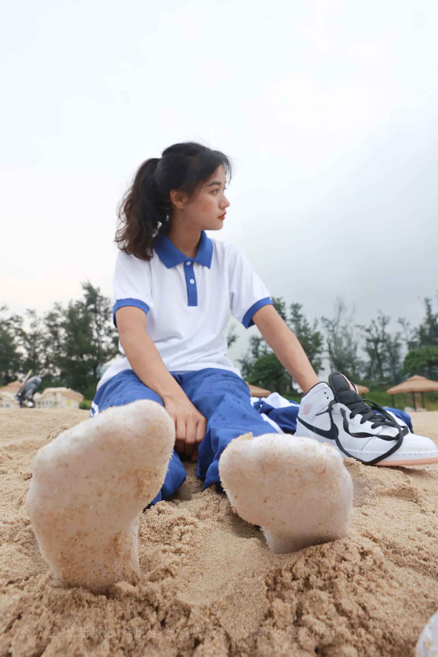 图片[71]-[见新摄影]NO.019 世界上最甜美的沙滩校园风，连海风都是甜的[252P] – 速更版-美库