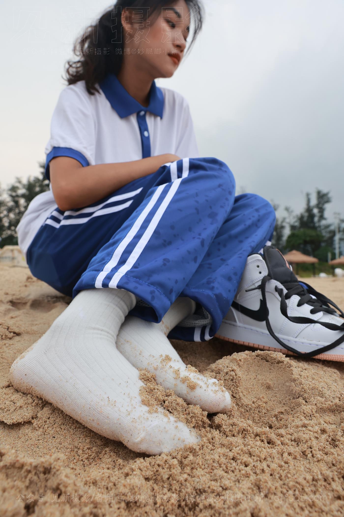 图片[72]-[见新摄影]NO.019 世界上最甜美的沙滩校园风，连海风都是甜的[252P] – 速更版-美库