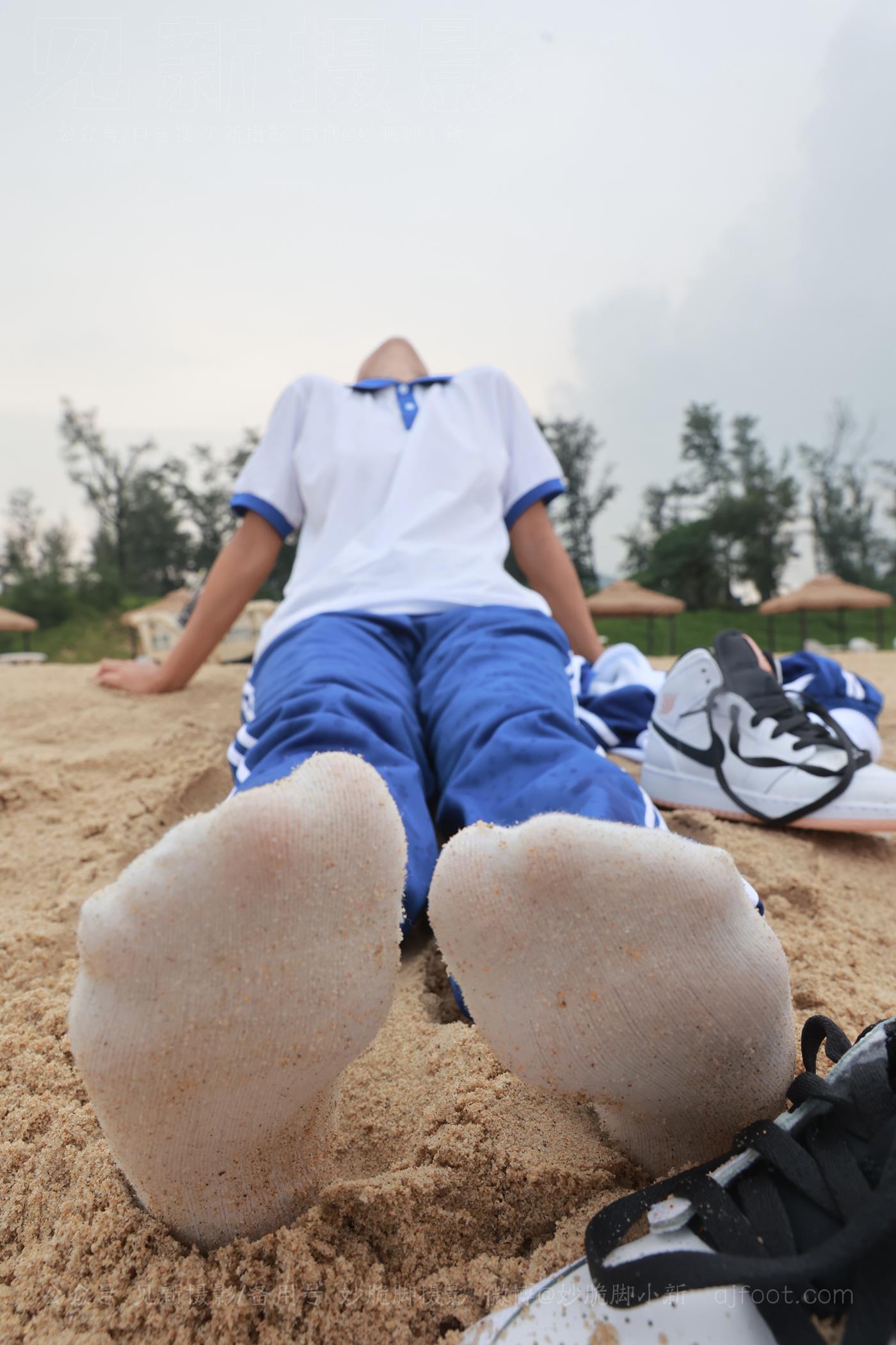 图片[77]-[见新摄影]NO.019 世界上最甜美的沙滩校园风，连海风都是甜的[252P] – 速更版-美库