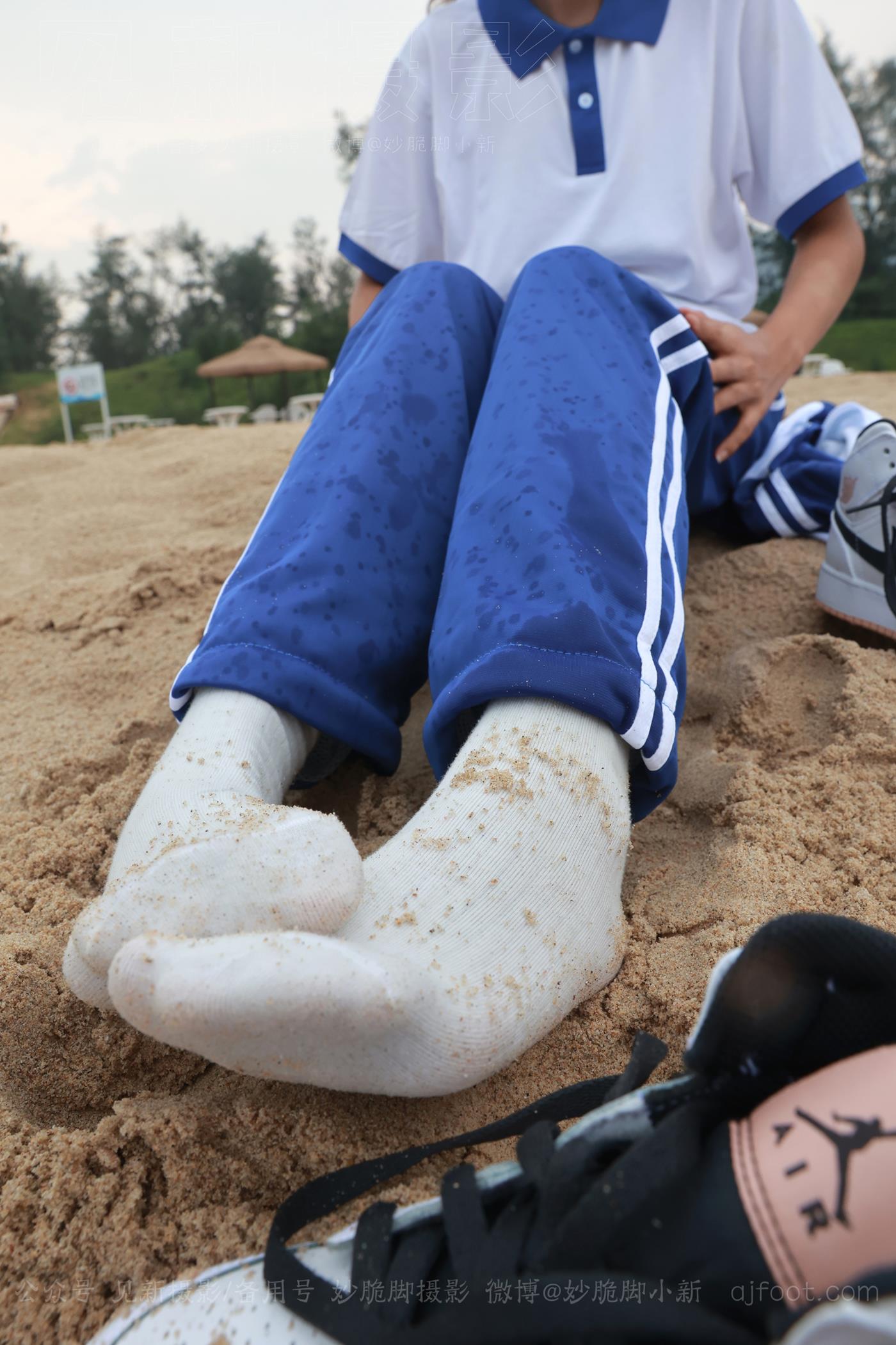 图片[79]-[见新摄影]NO.019 世界上最甜美的沙滩校园风，连海风都是甜的[252P] – 速更版-美库