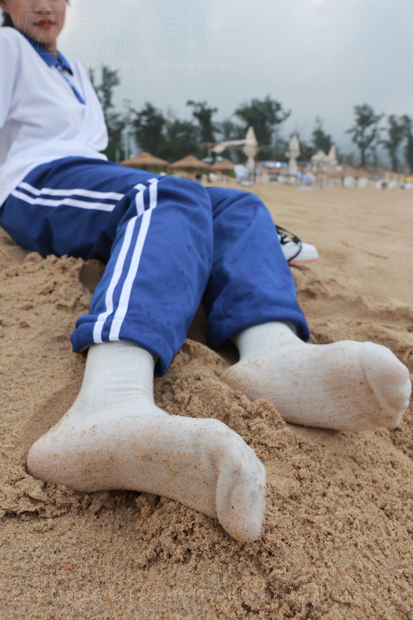 图片[83]-[见新摄影]NO.019 世界上最甜美的沙滩校园风，连海风都是甜的[252P] – 速更版-美库