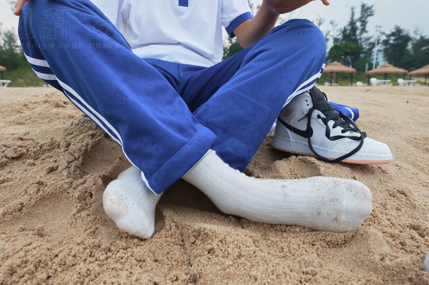 图片[86]-[见新摄影]NO.019 世界上最甜美的沙滩校园风，连海风都是甜的[252P] – 速更版-美库