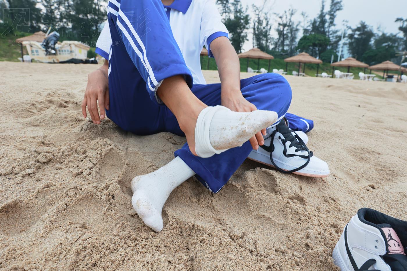 图片[88]-[见新摄影]NO.019 世界上最甜美的沙滩校园风，连海风都是甜的[252P] – 速更版-美库