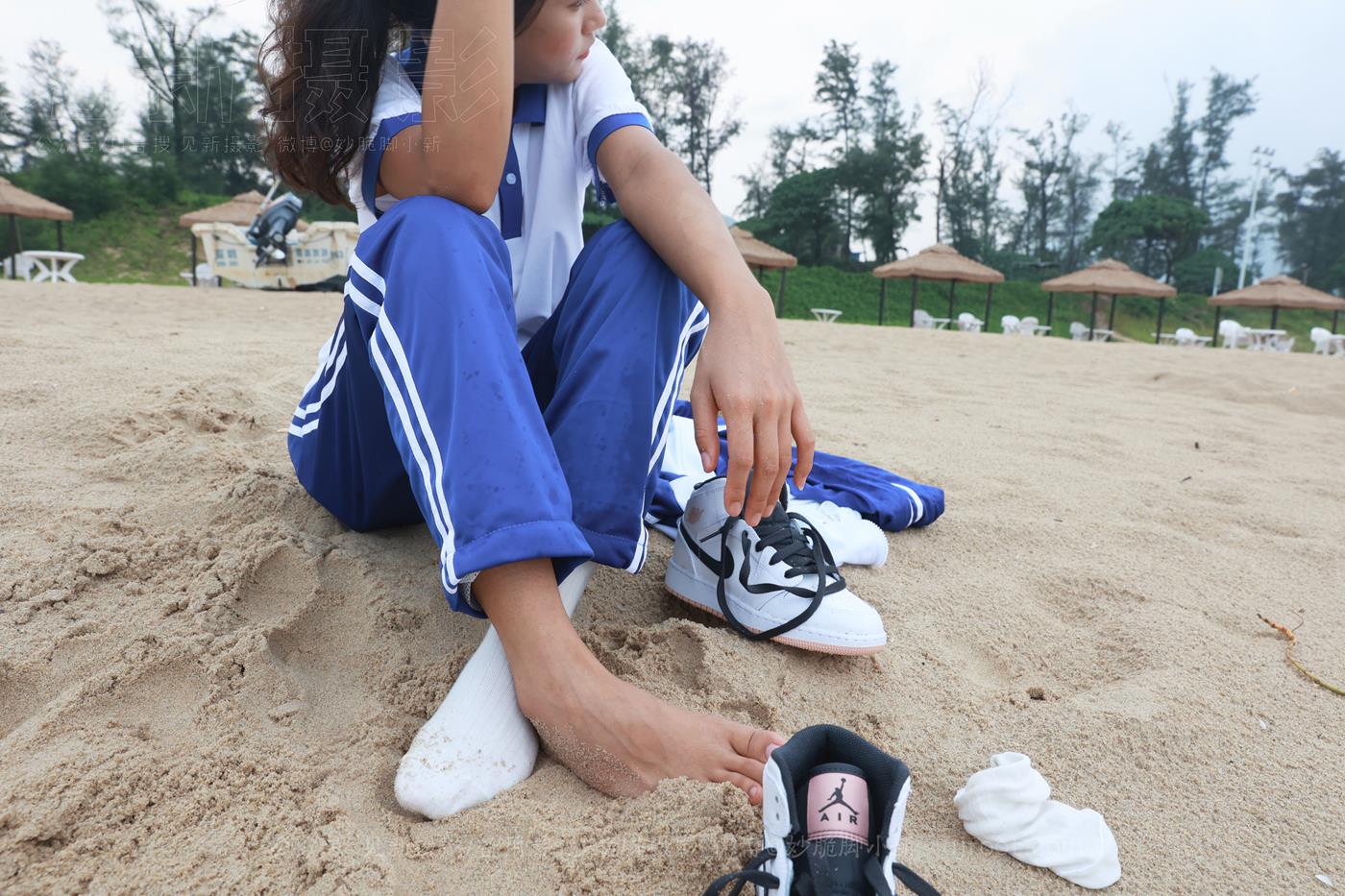 图片[89]-[见新摄影]NO.019 世界上最甜美的沙滩校园风，连海风都是甜的[252P] – 速更版-美库