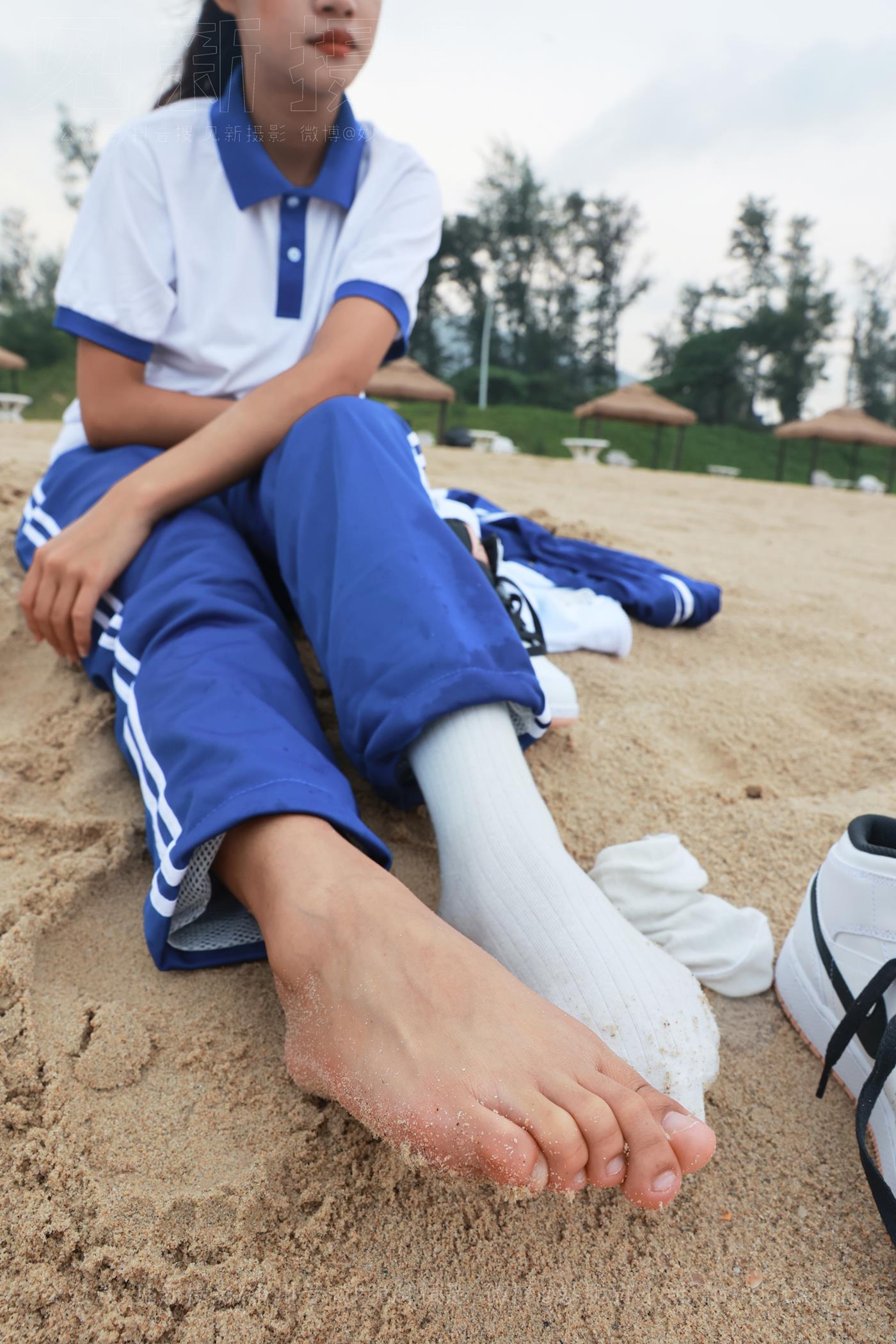 图片[90]-[见新摄影]NO.019 世界上最甜美的沙滩校园风，连海风都是甜的[252P] – 速更版-美库