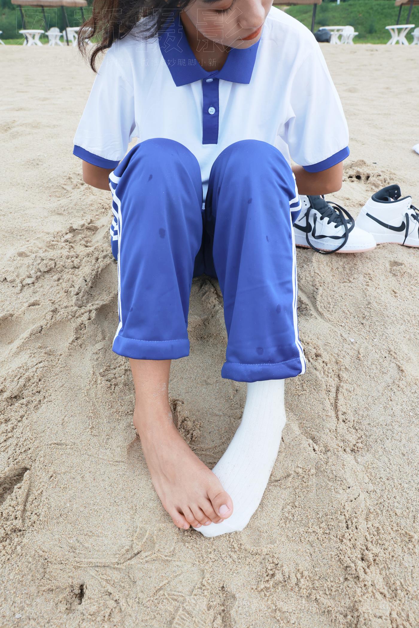 图片[96]-[见新摄影]NO.019 世界上最甜美的沙滩校园风，连海风都是甜的[252P] – 速更版-美库