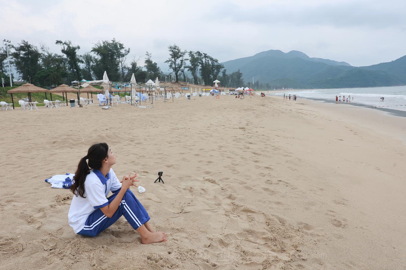 图片[97]-[见新摄影]NO.019 世界上最甜美的沙滩校园风，连海风都是甜的[252P] – 速更版-美库