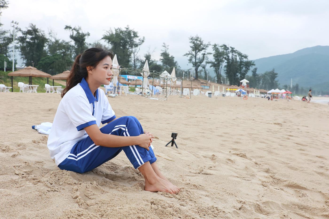 图片[98]-[见新摄影]NO.019 世界上最甜美的沙滩校园风，连海风都是甜的[252P] – 速更版-美库