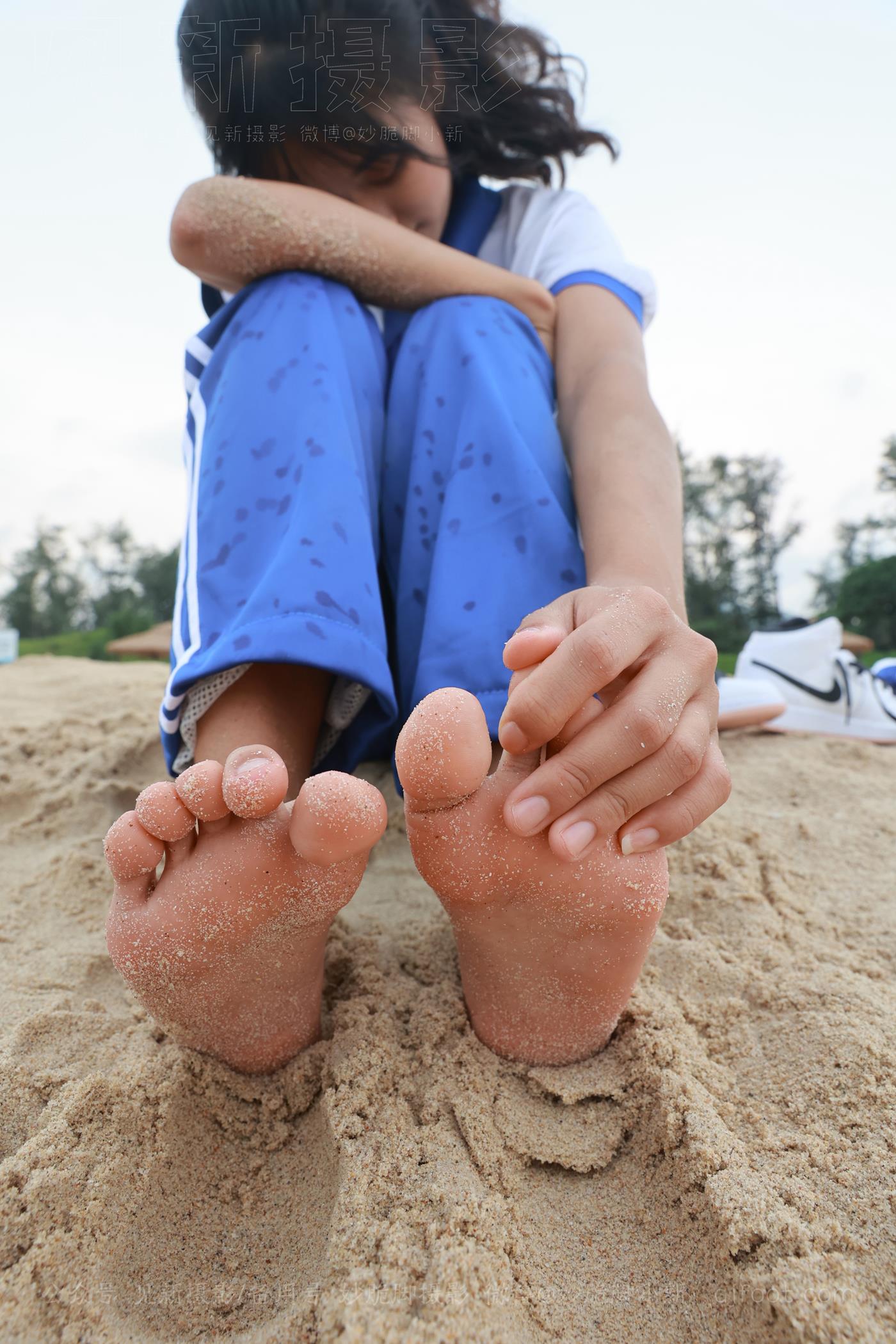 图片[106]-[见新摄影]NO.019 世界上最甜美的沙滩校园风，连海风都是甜的[252P] – 速更版-美库