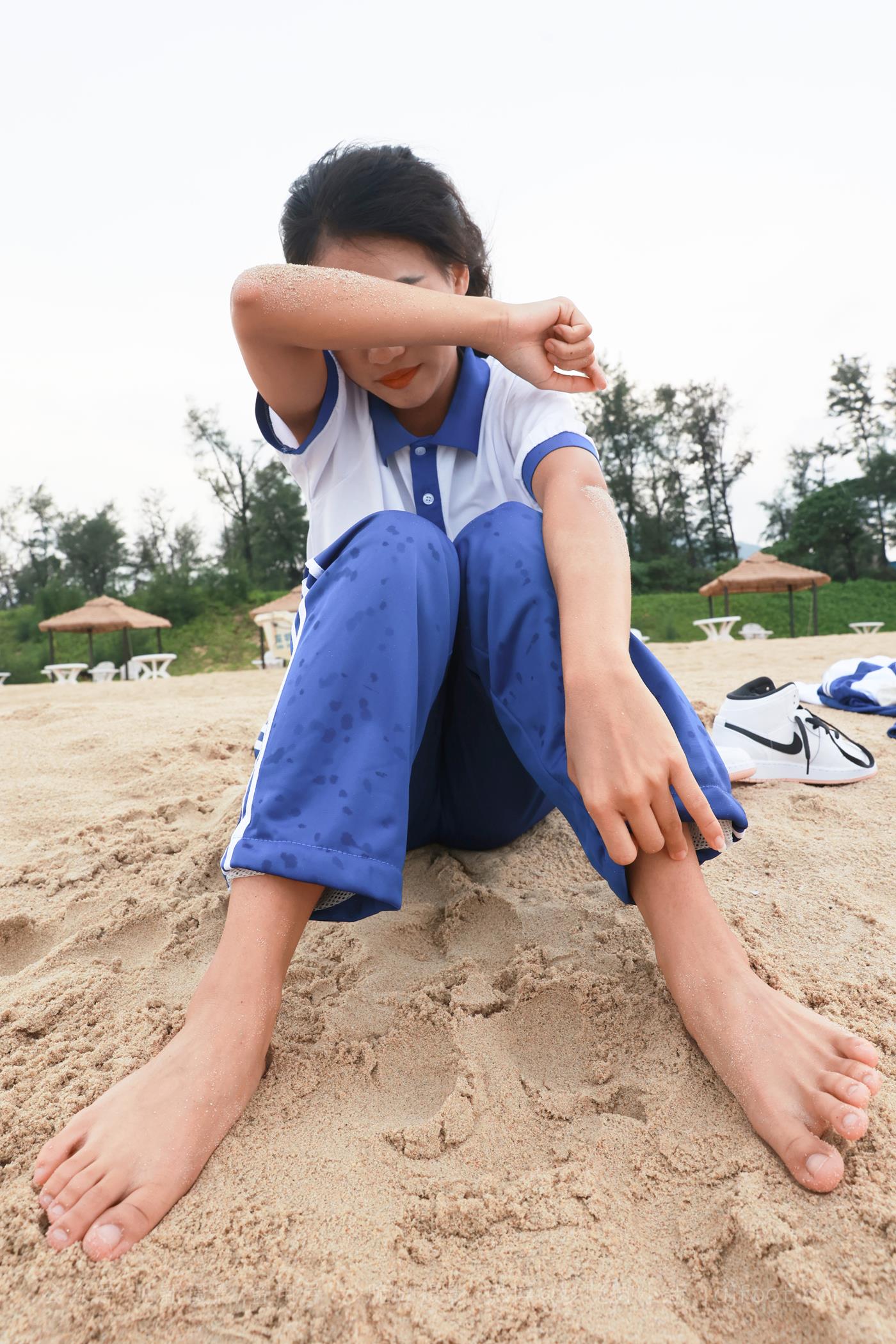 图片[110]-[见新摄影]NO.019 世界上最甜美的沙滩校园风，连海风都是甜的[252P] – 速更版-美库