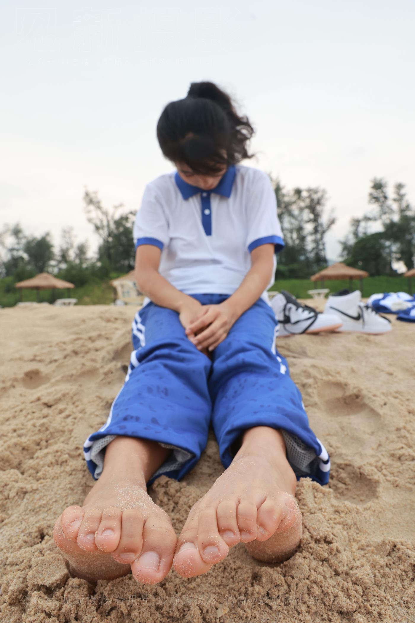 图片[117]-[见新摄影]NO.019 世界上最甜美的沙滩校园风，连海风都是甜的[252P] – 速更版-美库