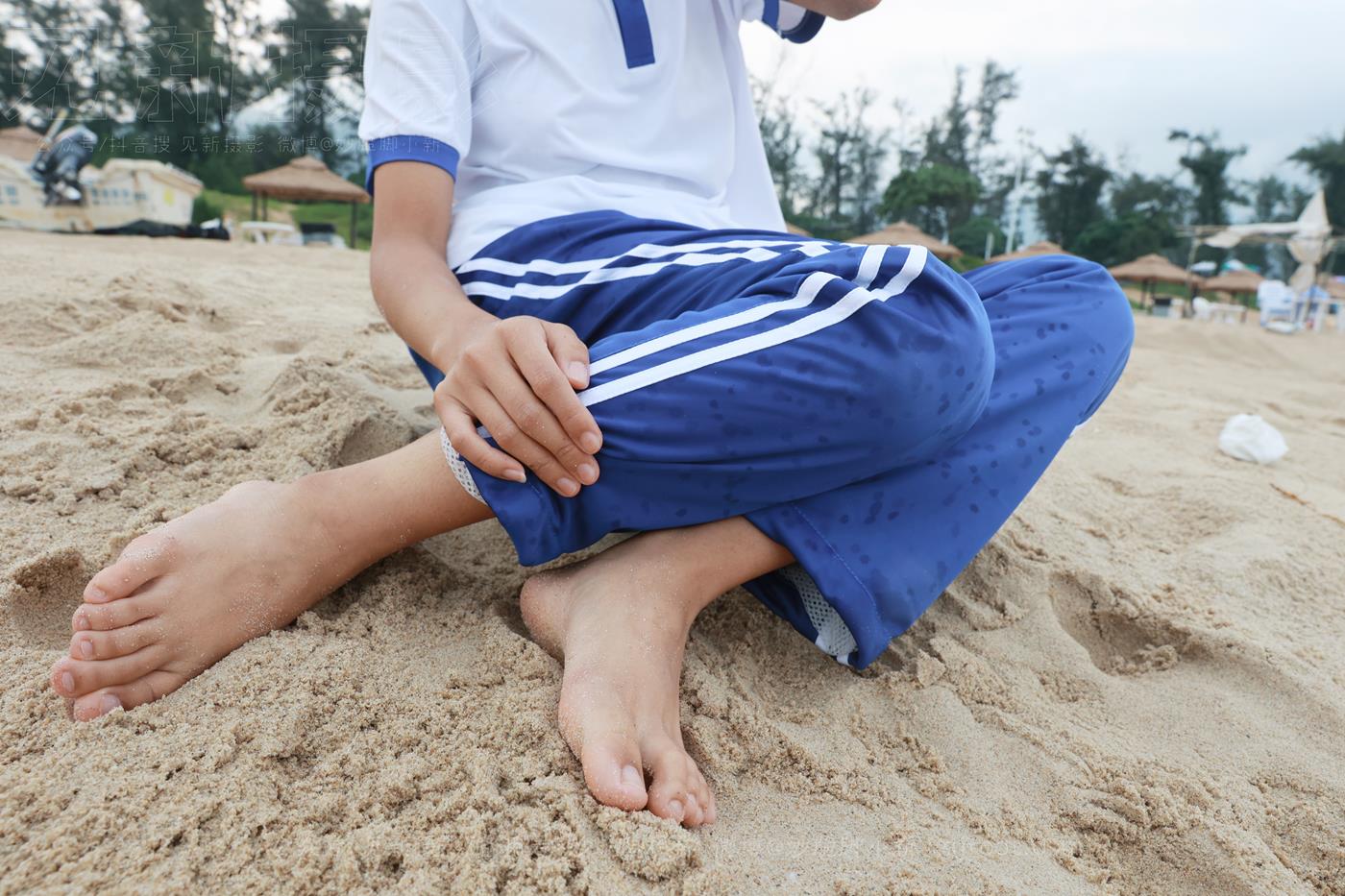 图片[123]-[见新摄影]NO.019 世界上最甜美的沙滩校园风，连海风都是甜的[252P] – 速更版-美库