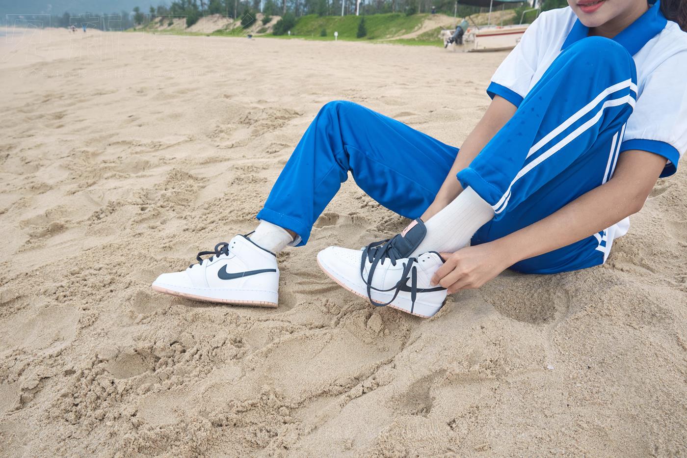 图片[139]-[见新摄影]NO.019 世界上最甜美的沙滩校园风，连海风都是甜的[252P] – 速更版-美库