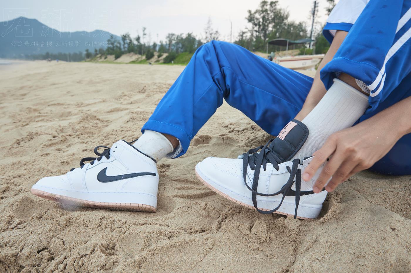 图片[140]-[见新摄影]NO.019 世界上最甜美的沙滩校园风，连海风都是甜的[252P] – 速更版-美库