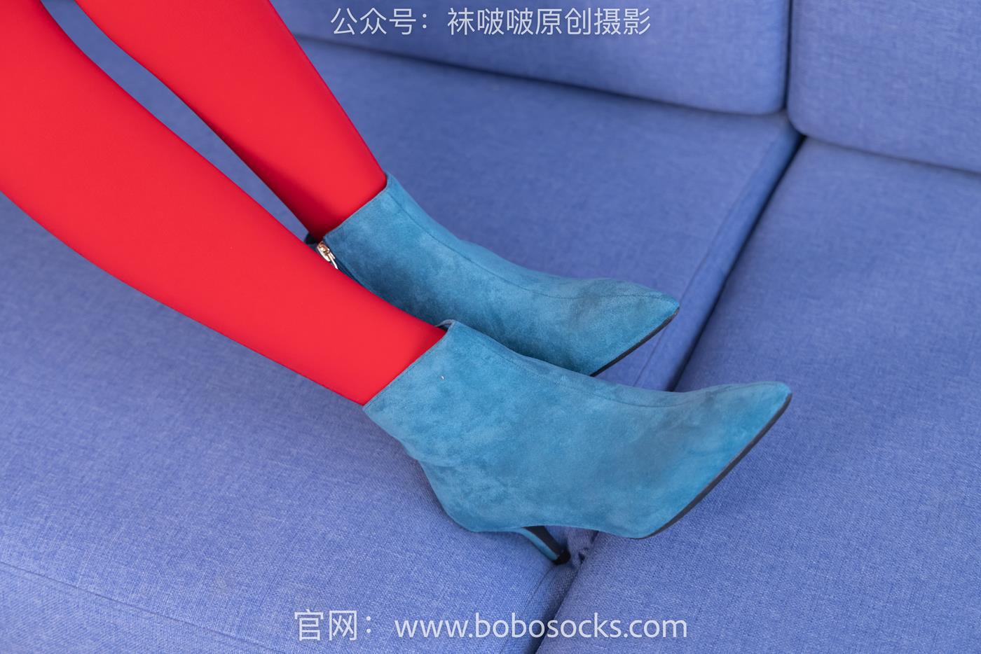 图片[70]-[BoBoSocks袜啵啵]NO.132 小甜豆-aj1板鞋、蓝色短靴、厚黑丝、厚红丝[145P] – 速更版-美库