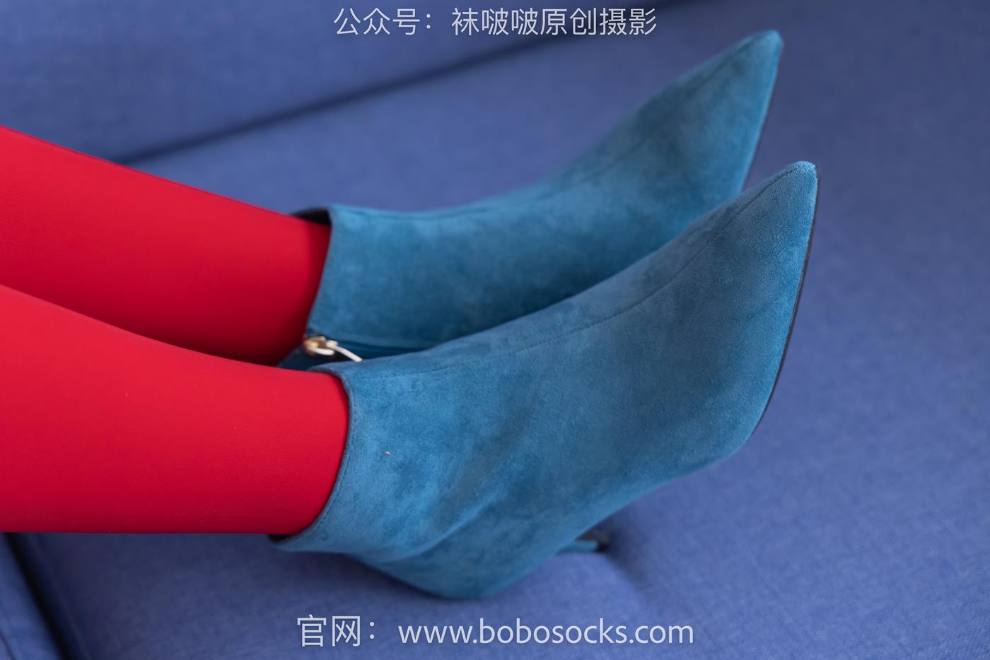 图片[80]-[BoBoSocks袜啵啵]NO.132 小甜豆-aj1板鞋、蓝色短靴、厚黑丝、厚红丝[145P] – 速更版-美库