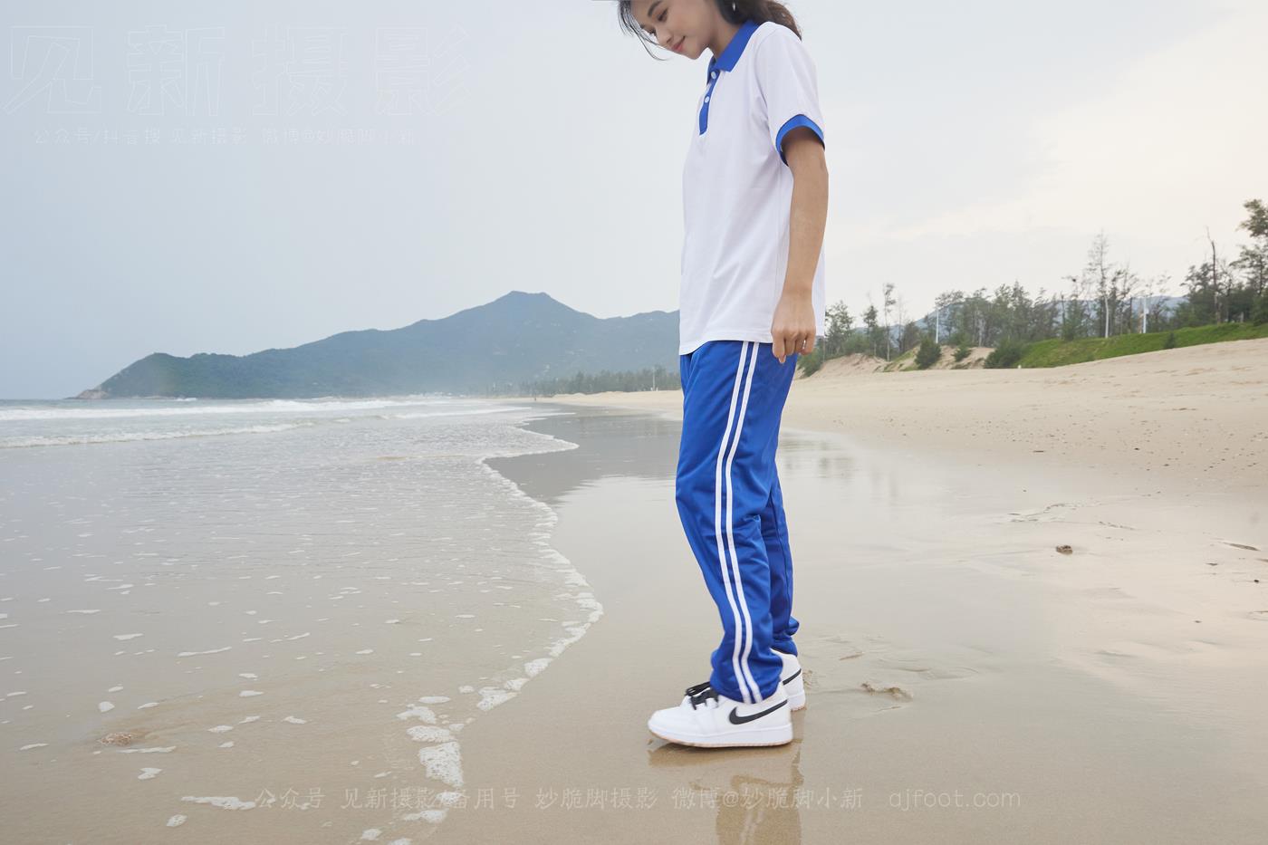 图片[157]-[见新摄影]NO.019 世界上最甜美的沙滩校园风，连海风都是甜的[252P] – 速更版-美库