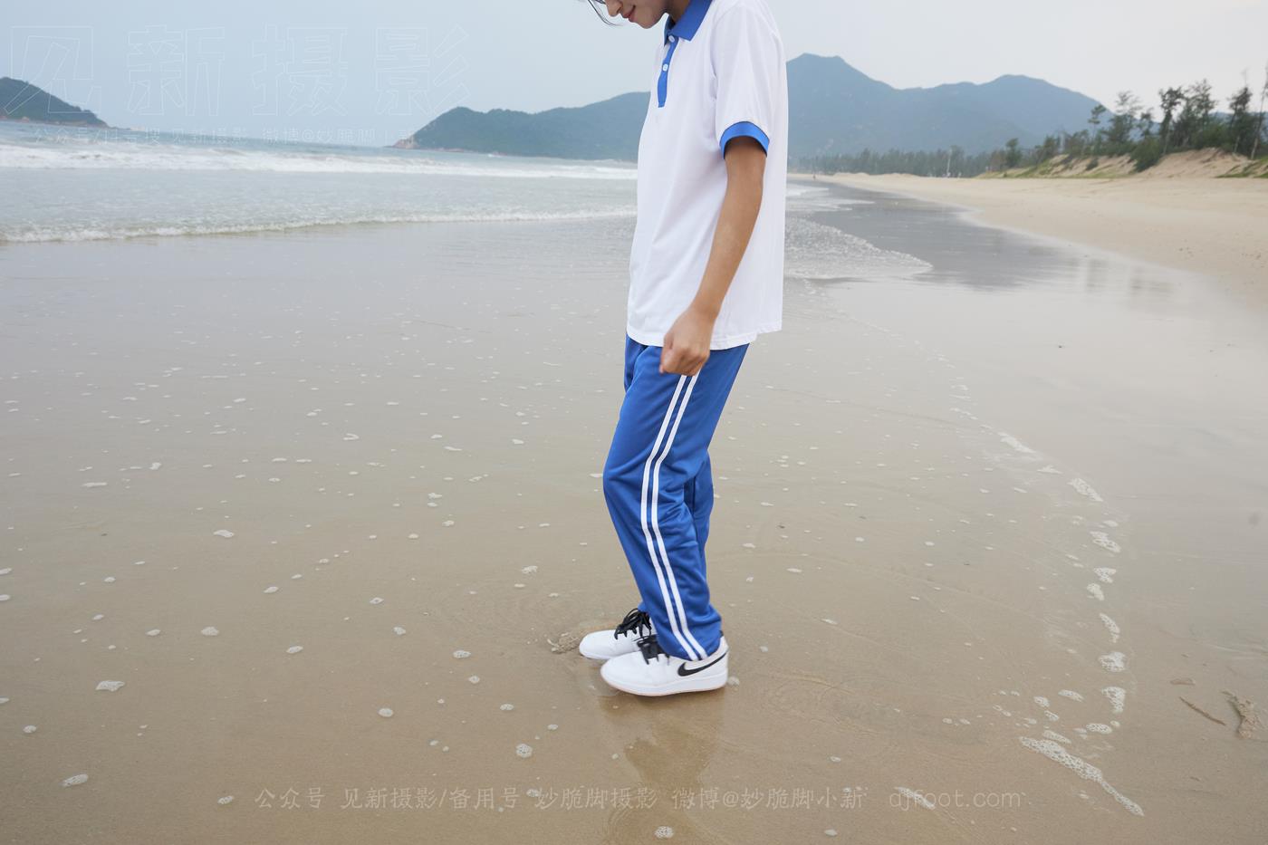 图片[158]-[见新摄影]NO.019 世界上最甜美的沙滩校园风，连海风都是甜的[252P] – 速更版-美库