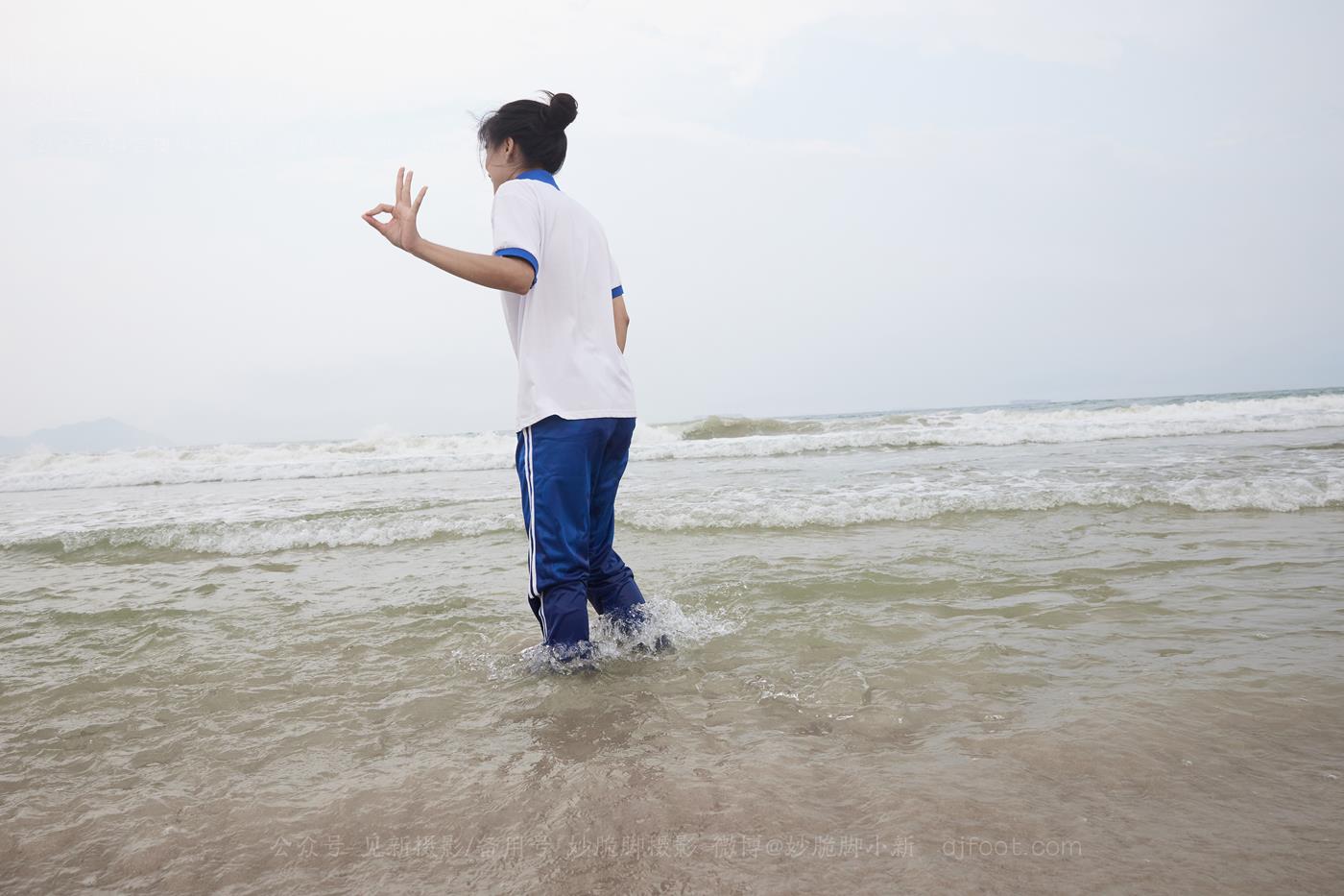 图片[178]-[见新摄影]NO.019 世界上最甜美的沙滩校园风，连海风都是甜的[252P] – 速更版-美库