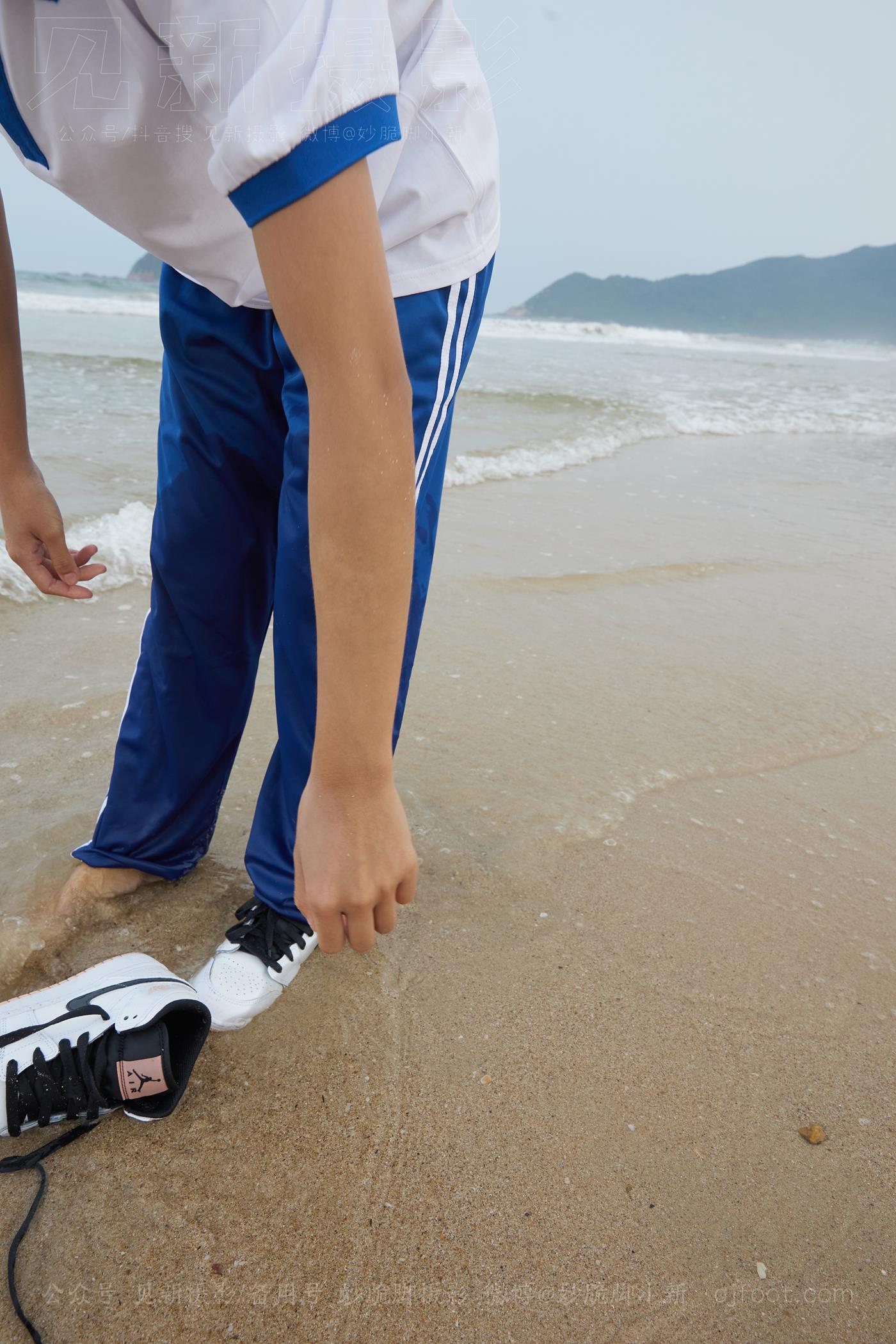 图片[190]-[见新摄影]NO.019 世界上最甜美的沙滩校园风，连海风都是甜的[252P] – 速更版-美库