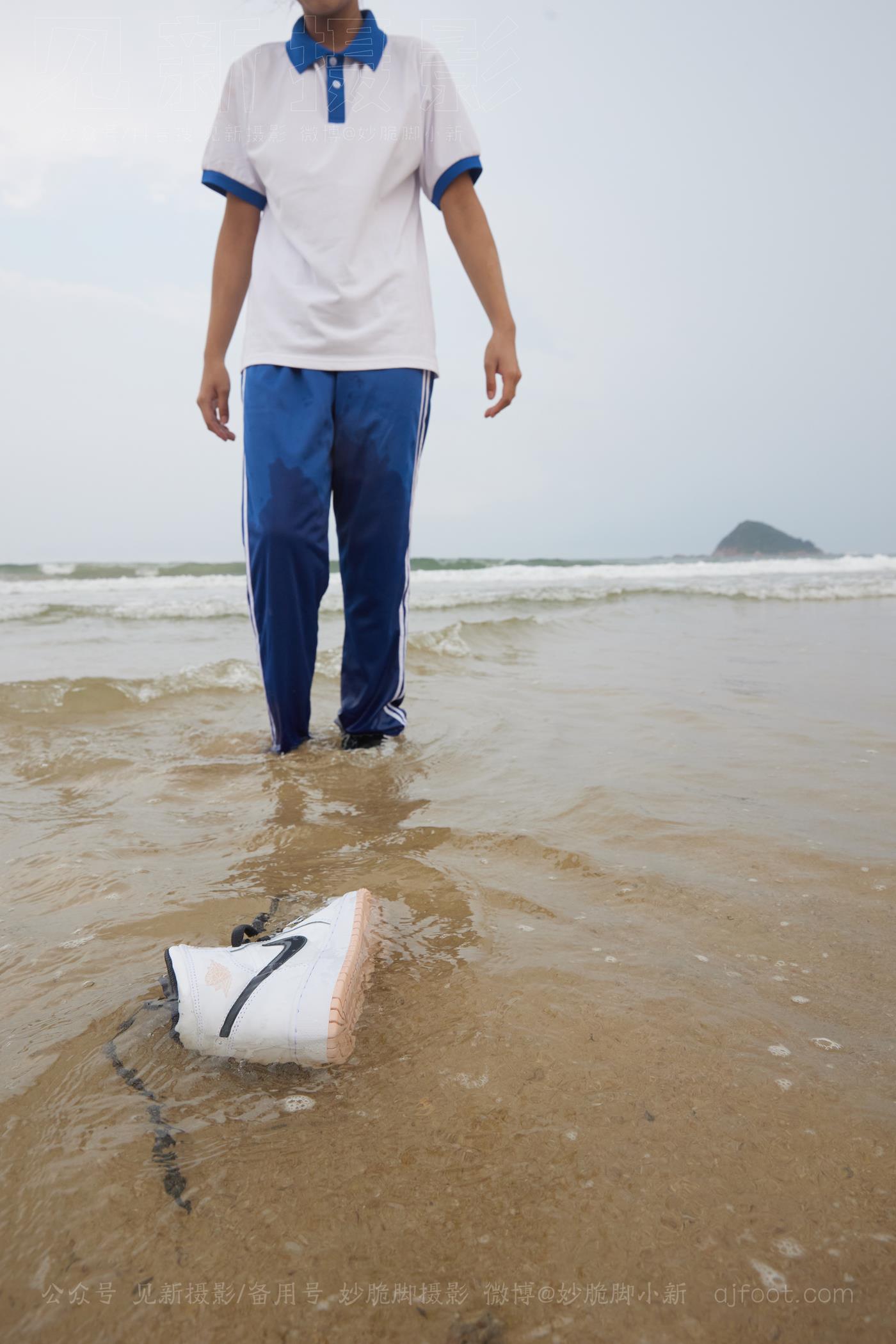 图片[192]-[见新摄影]NO.019 世界上最甜美的沙滩校园风，连海风都是甜的[252P] – 速更版-美库