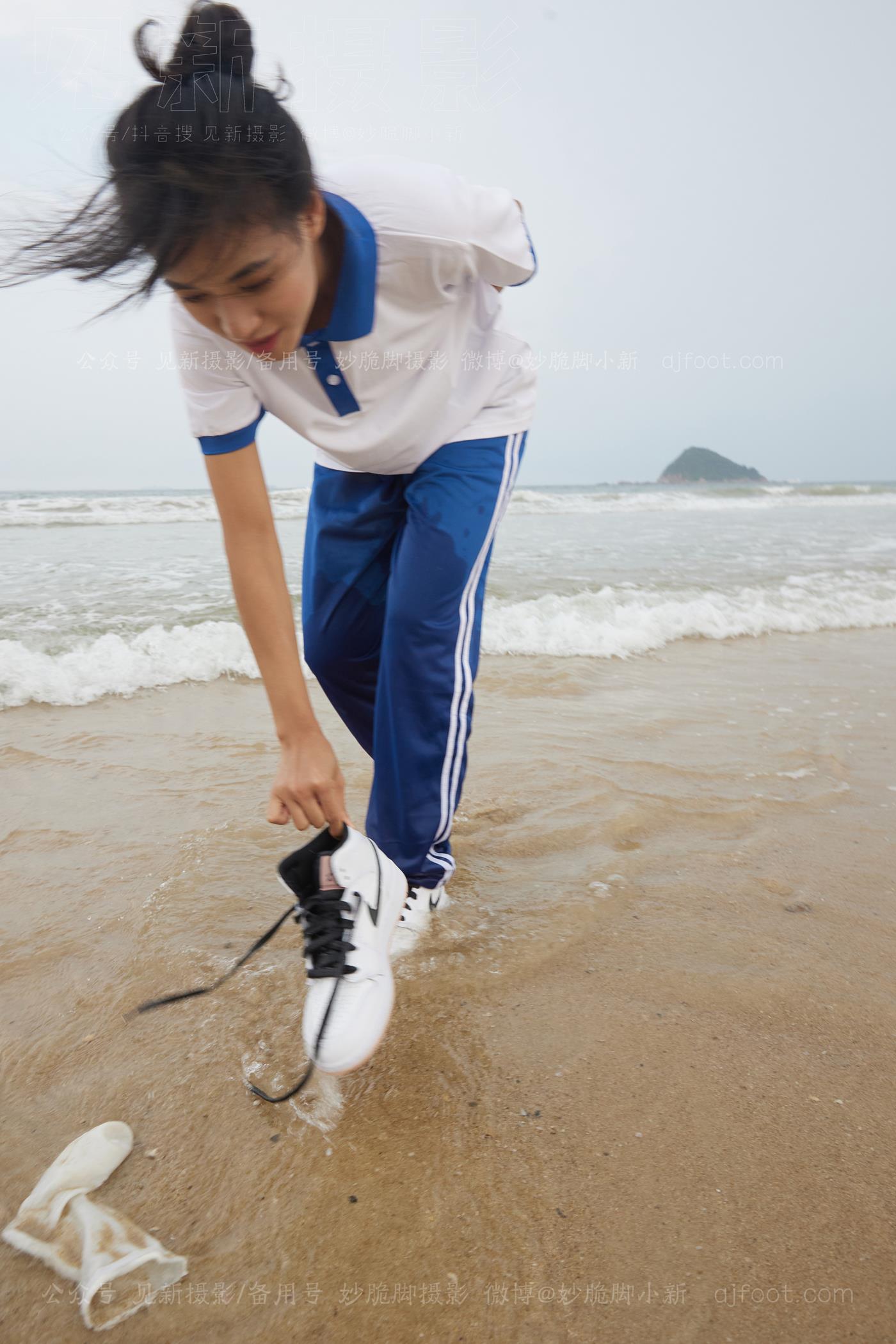 图片[193]-[见新摄影]NO.019 世界上最甜美的沙滩校园风，连海风都是甜的[252P] – 速更版-美库