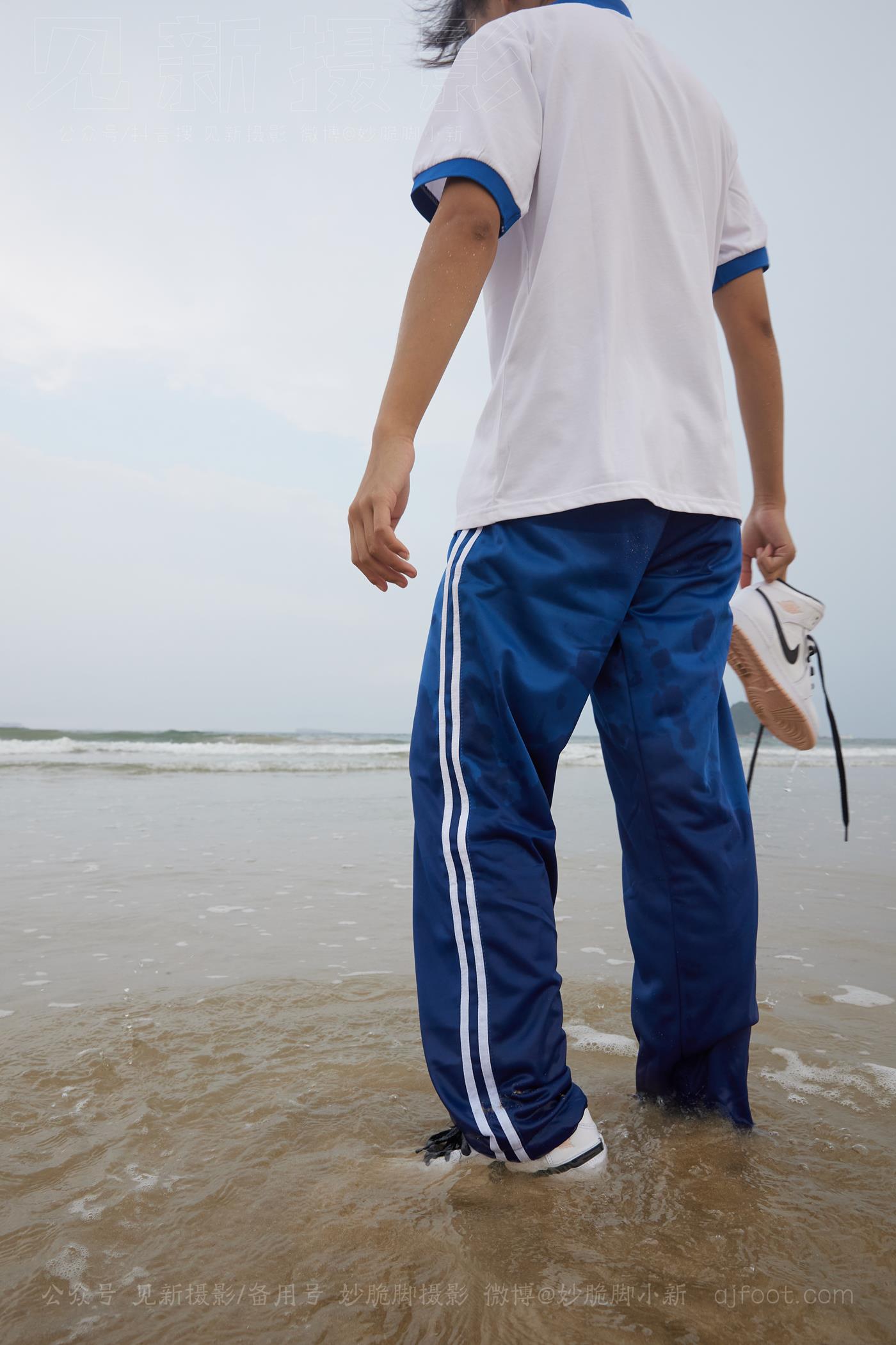 图片[197]-[见新摄影]NO.019 世界上最甜美的沙滩校园风，连海风都是甜的[252P] – 速更版-美库