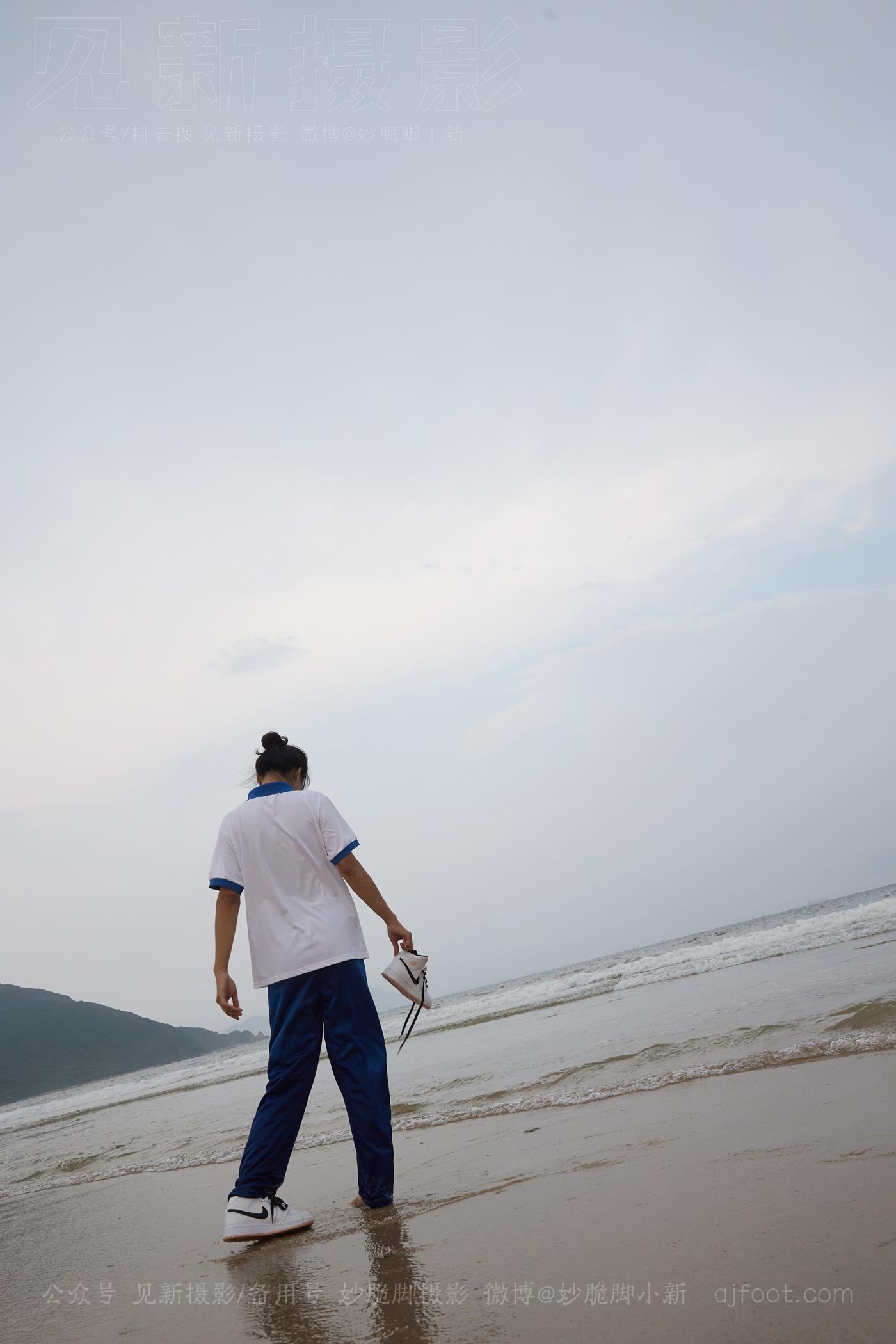 图片[203]-[见新摄影]NO.019 世界上最甜美的沙滩校园风，连海风都是甜的[252P] – 速更版-美库