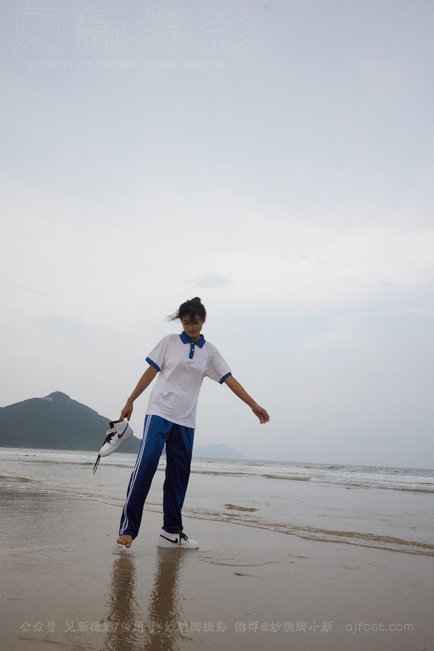 图片[206]-[见新摄影]NO.019 世界上最甜美的沙滩校园风，连海风都是甜的[252P] – 速更版-美库