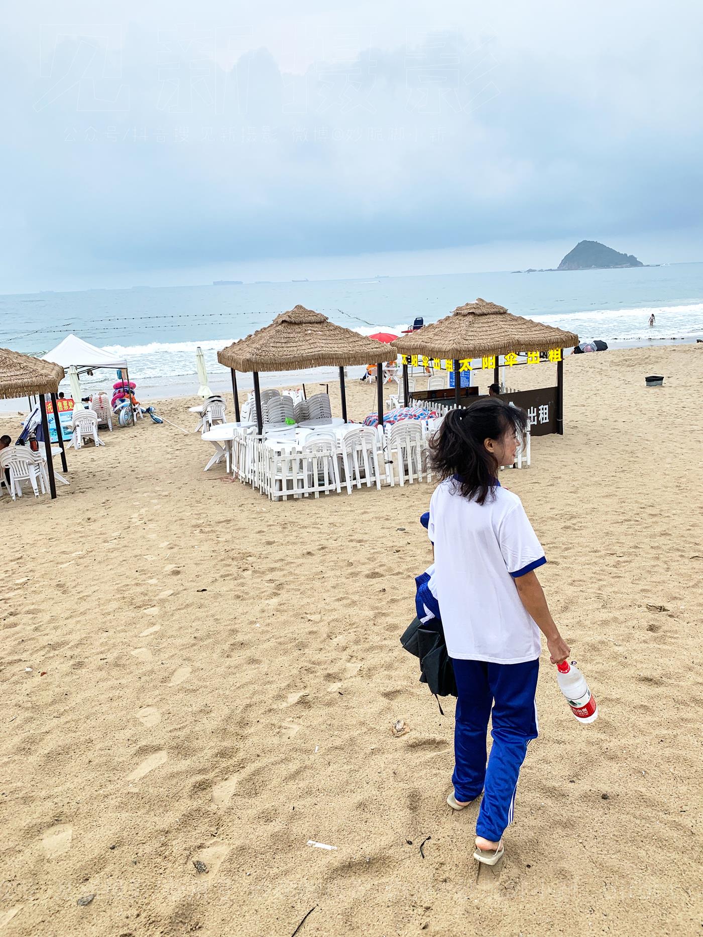 图片[250]-[见新摄影]NO.019 世界上最甜美的沙滩校园风，连海风都是甜的[252P] – 速更版-美库