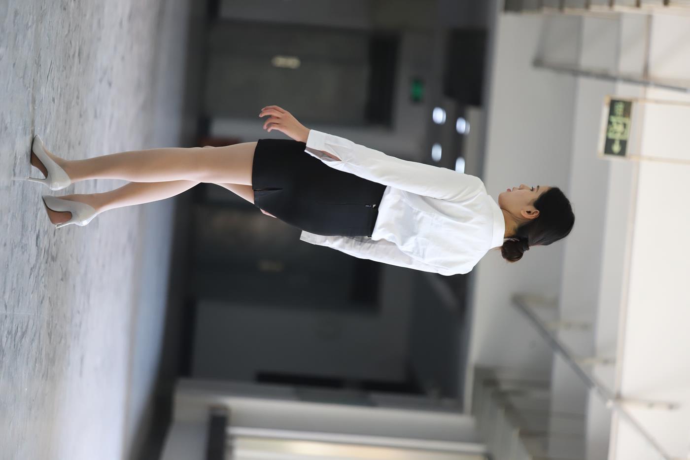 图片[22]-大西瓜爱牙膏-2019 9月活动 模特2（二） 高跟制服OL (2) [91P] – 速更版-美库