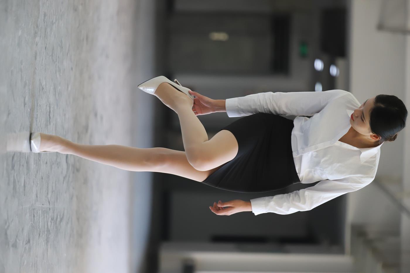 图片[27]-大西瓜爱牙膏-2019 9月活动 模特2（二） 高跟制服OL (2) [91P] – 速更版-美库