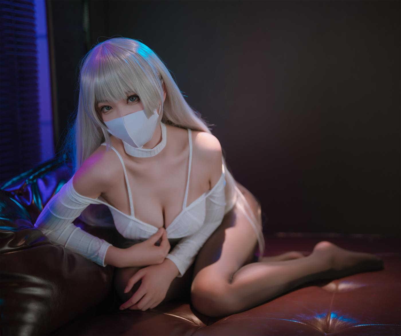 图片[22]-轩萧学姐  高开叉运动鞋 茑 [61P] – 速更版-美库