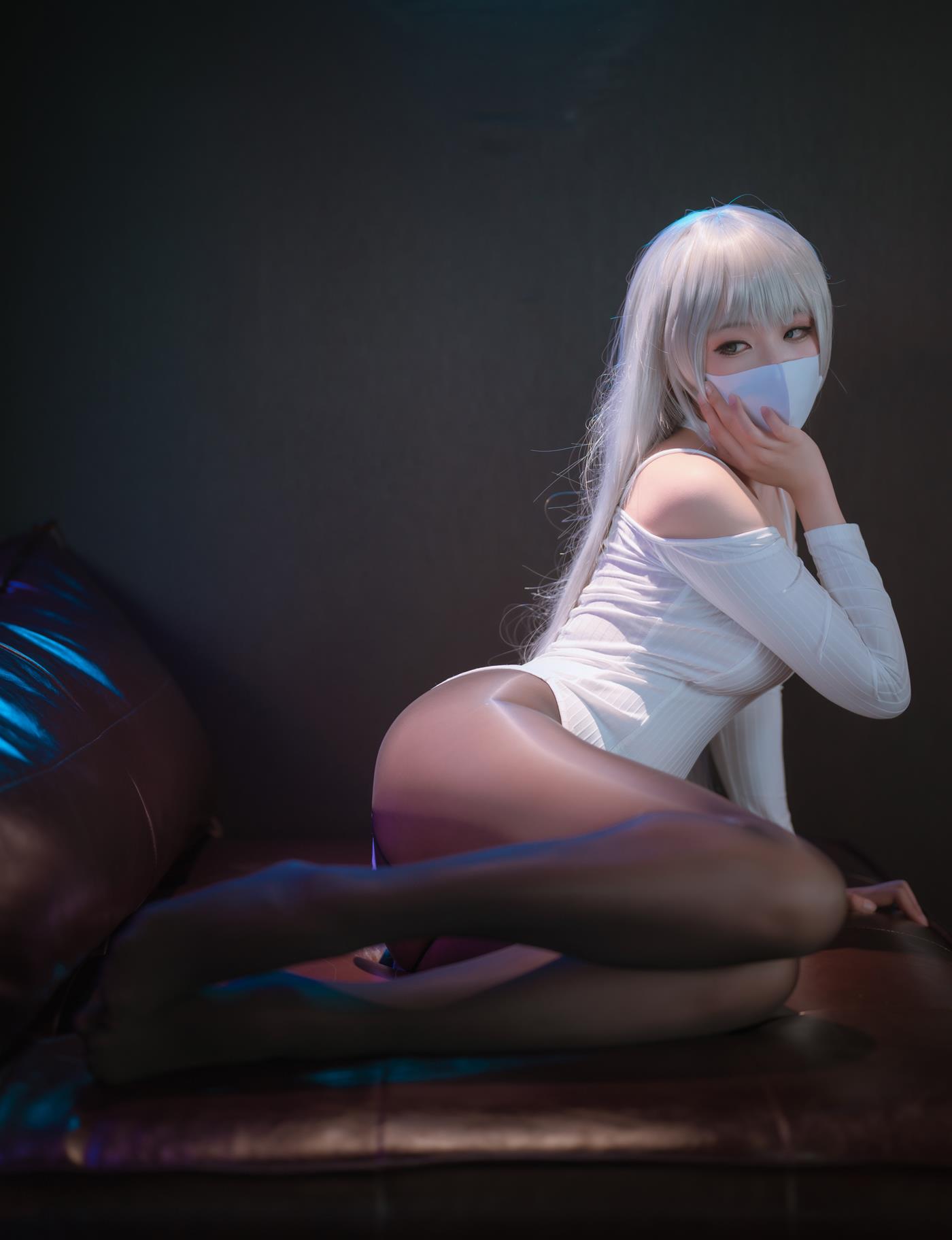 图片[25]-轩萧学姐  高开叉运动鞋 茑 [61P] – 速更版-美库