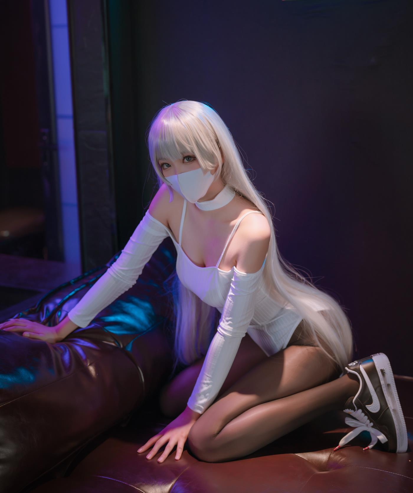 图片[45]-轩萧学姐  高开叉运动鞋 茑 [61P] – 速更版-美库