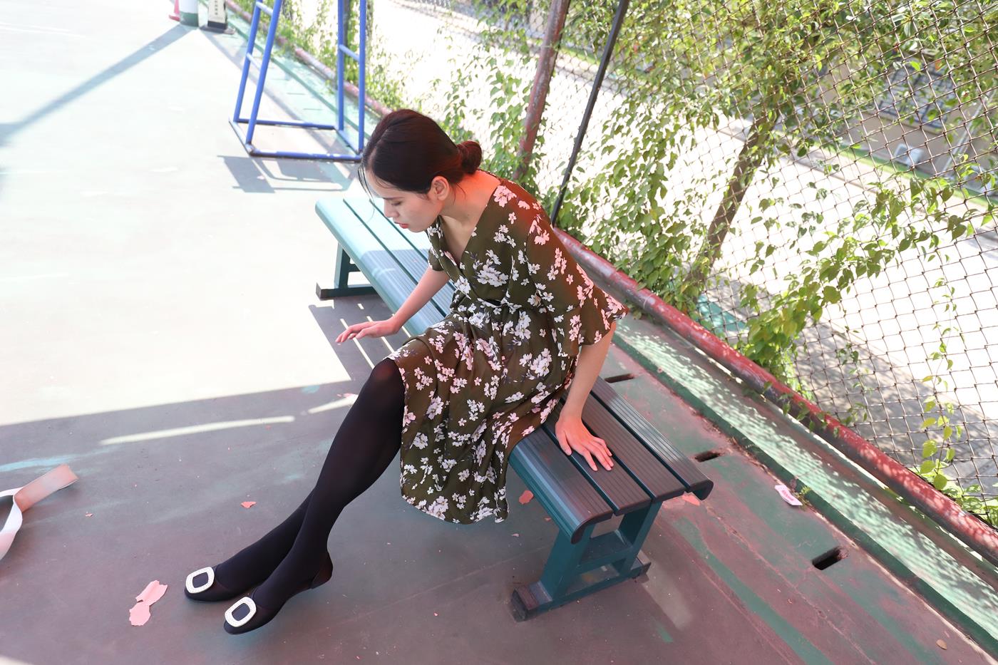 图片[32]-大西瓜爱牙膏-2019 9月活动 模特2（二） 黑丝碎花裙 (1) [74P] – 速更版-美库