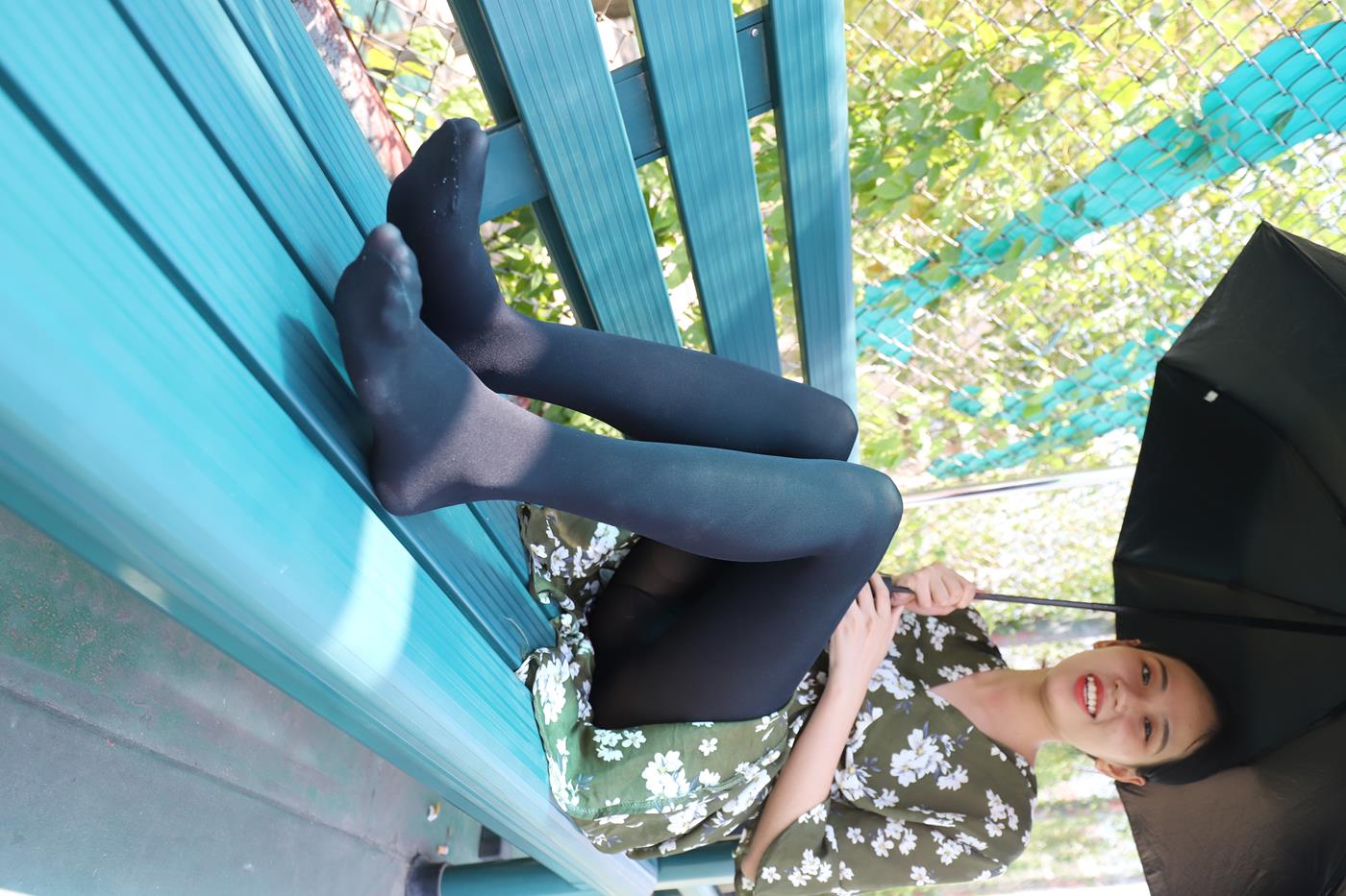 图片[22]-大西瓜爱牙膏-2019 9月活动 模特2（二） 黑丝碎花裙 (3) [70P] – 速更版-美库