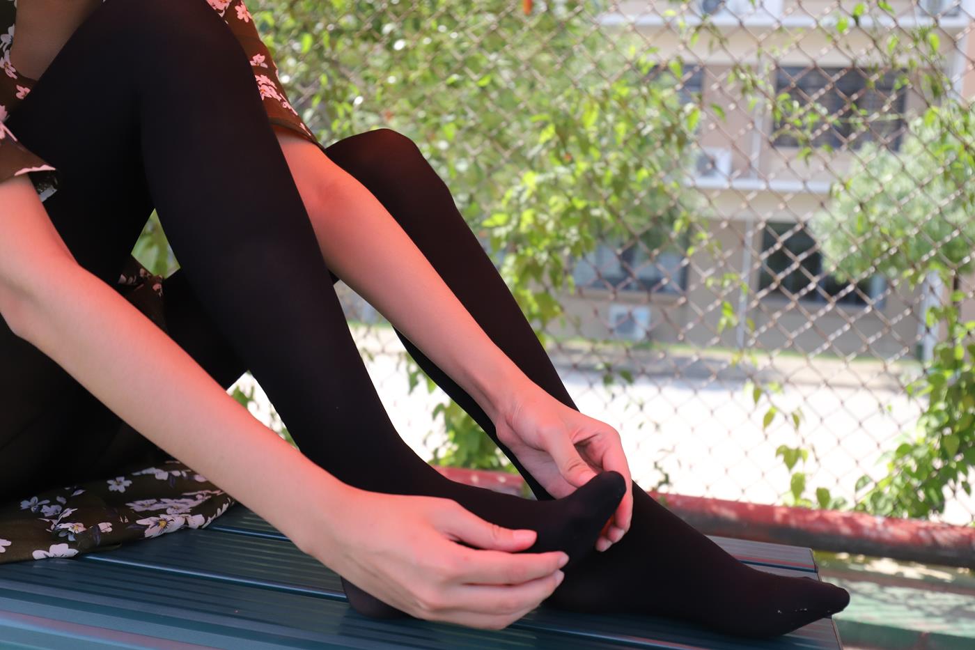 图片[50]-大西瓜爱牙膏-2019 9月活动 模特2（二） 黑丝碎花裙 (2) [72P] – 速更版-美库