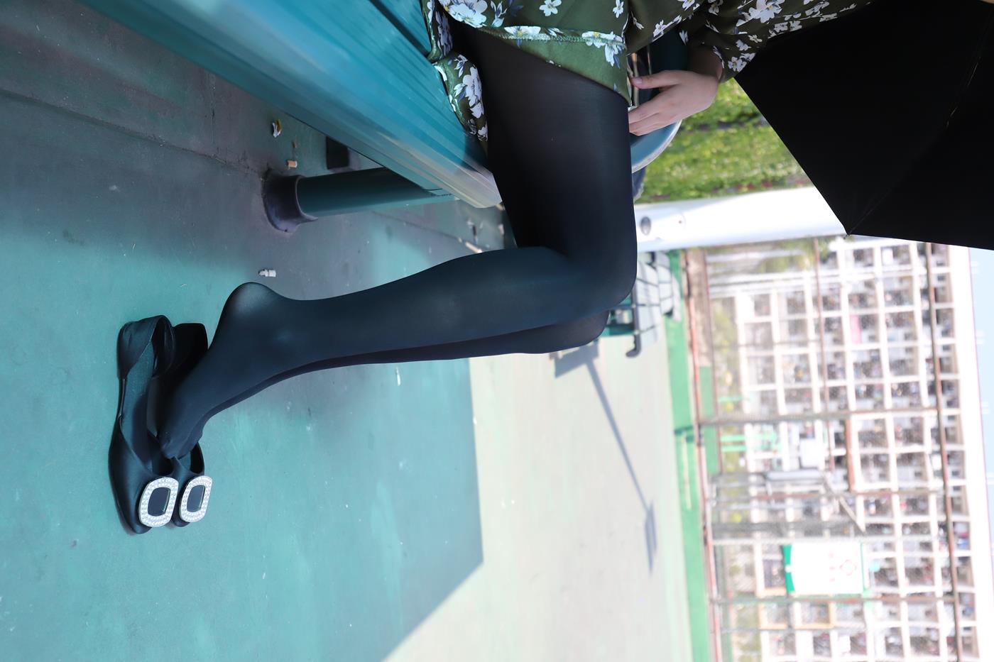 图片[37]-大西瓜爱牙膏-2019 9月活动 模特2（二） 黑丝碎花裙 (4) [85P] – 速更版-美库