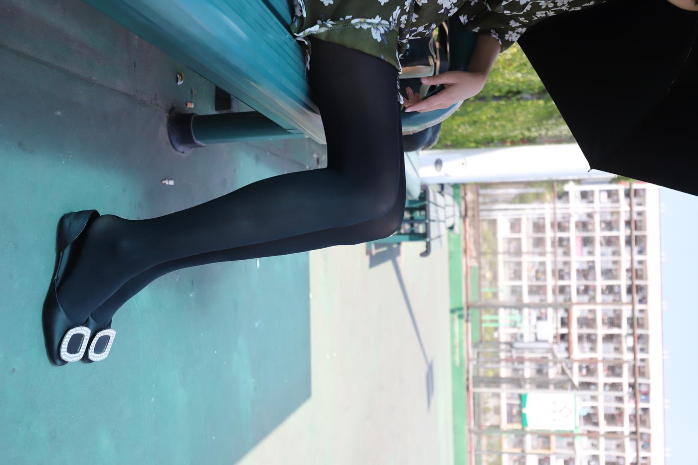 图片[41]-大西瓜爱牙膏-2019 9月活动 模特2（二） 黑丝碎花裙 (4) [85P] – 速更版-美库