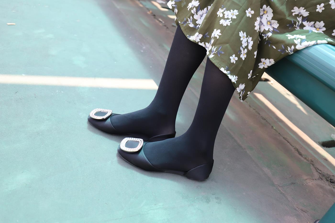 图片[66]-大西瓜爱牙膏-2019 9月活动 模特2（二） 黑丝碎花裙 (2) [72P] – 速更版-美库