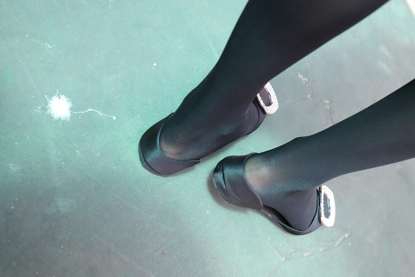 图片[58]-大西瓜爱牙膏-2019 9月活动 模特2（二） 黑丝碎花裙 (4) [85P] – 速更版-美库