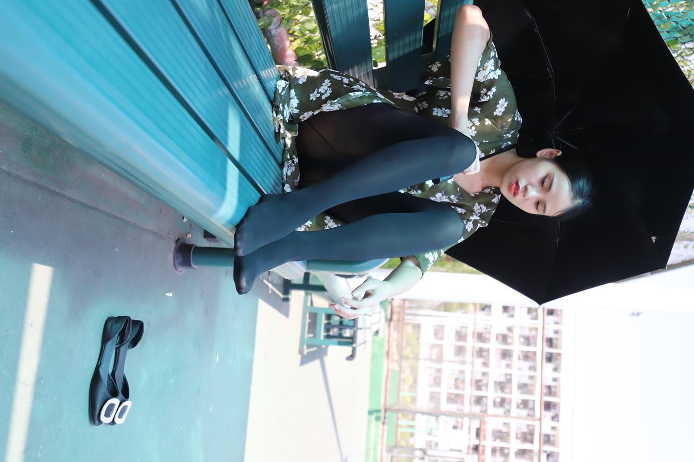 图片[68]-大西瓜爱牙膏-2019 9月活动 模特2（二） 黑丝碎花裙 (3) [70P] – 速更版-美库