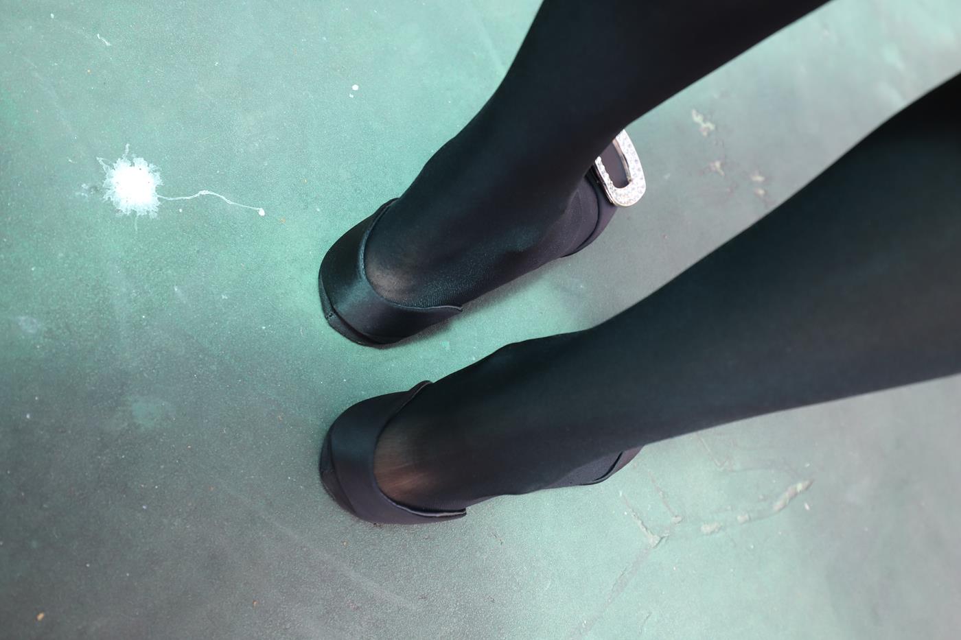 图片[59]-大西瓜爱牙膏-2019 9月活动 模特2（二） 黑丝碎花裙 (4) [85P] – 速更版-美库