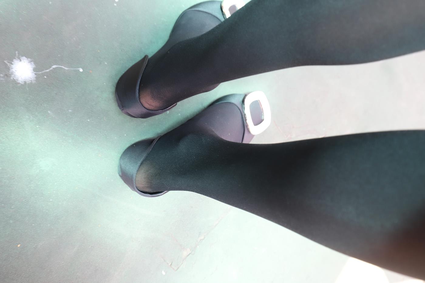 图片[61]-大西瓜爱牙膏-2019 9月活动 模特2（二） 黑丝碎花裙 (4) [85P] – 速更版-美库