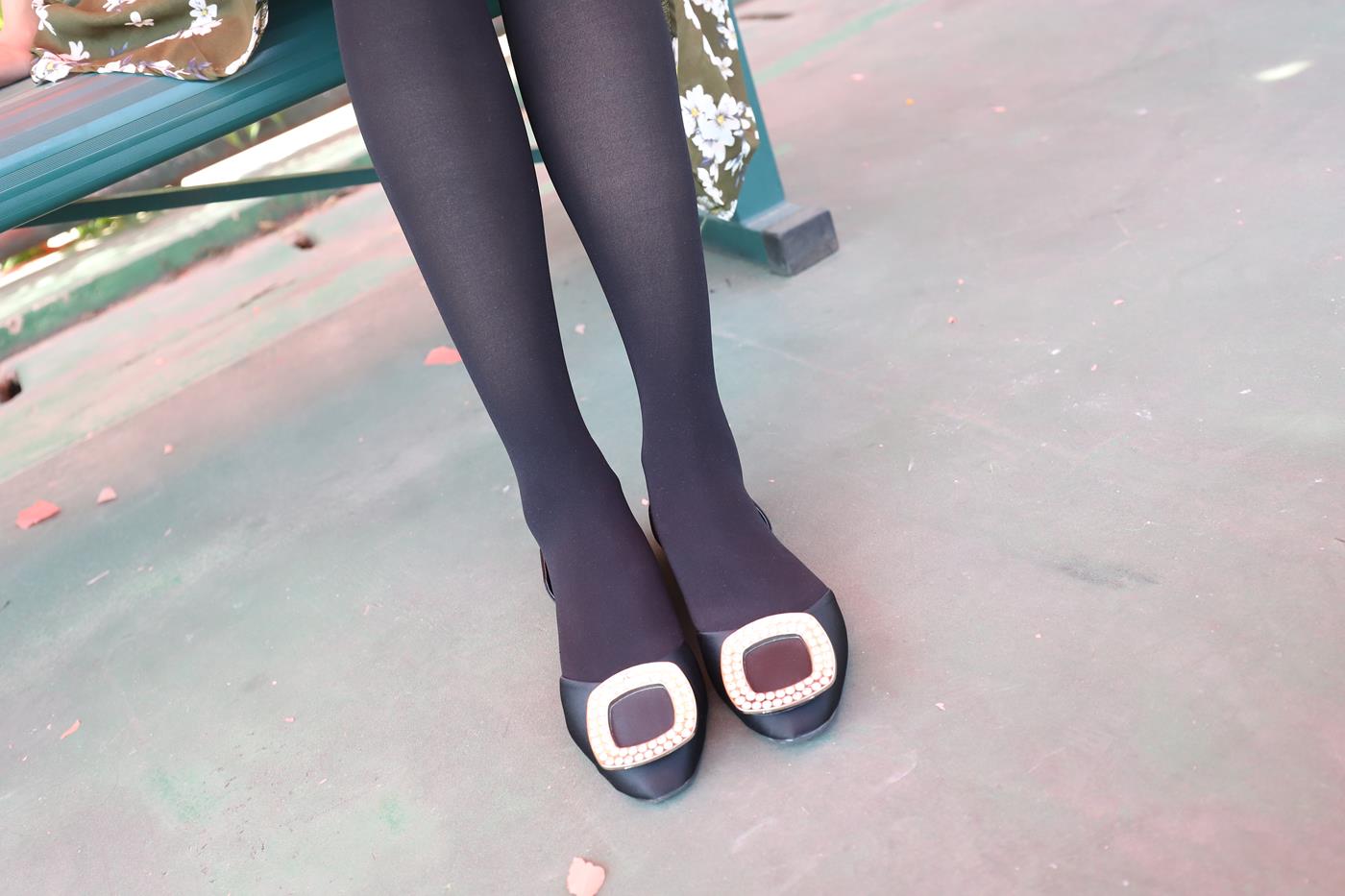 图片[49]-大西瓜爱牙膏-2019 9月活动 模特2（二） 黑丝碎花裙 (5) [85P] – 速更版-美库